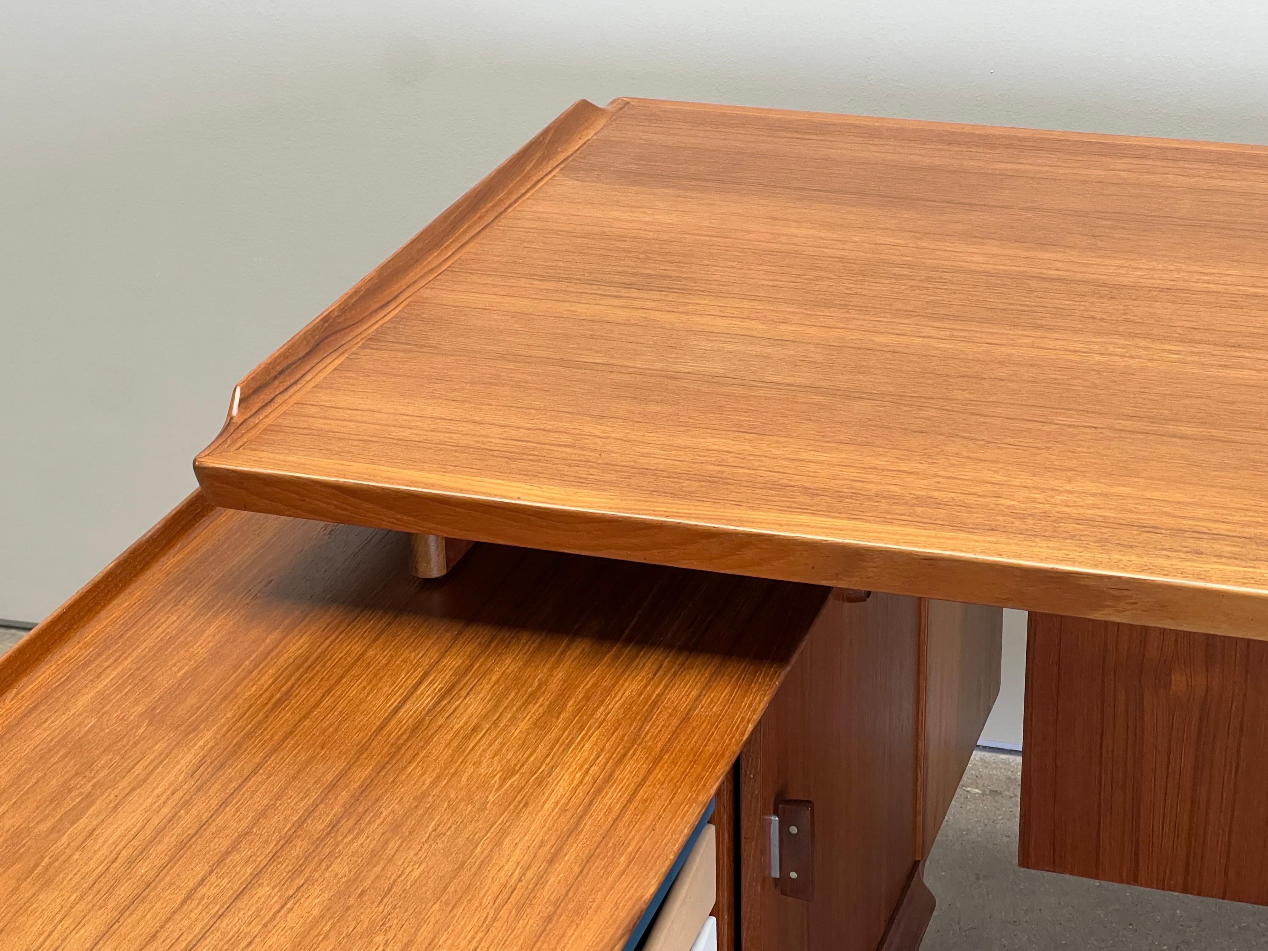 Scrivania in teak di Arne Vodder per Sibast in vendita 3