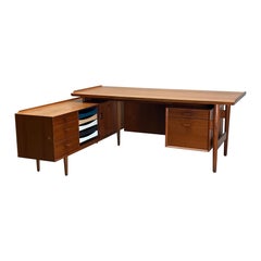 Arne Vodder Teak Desk for Sibast