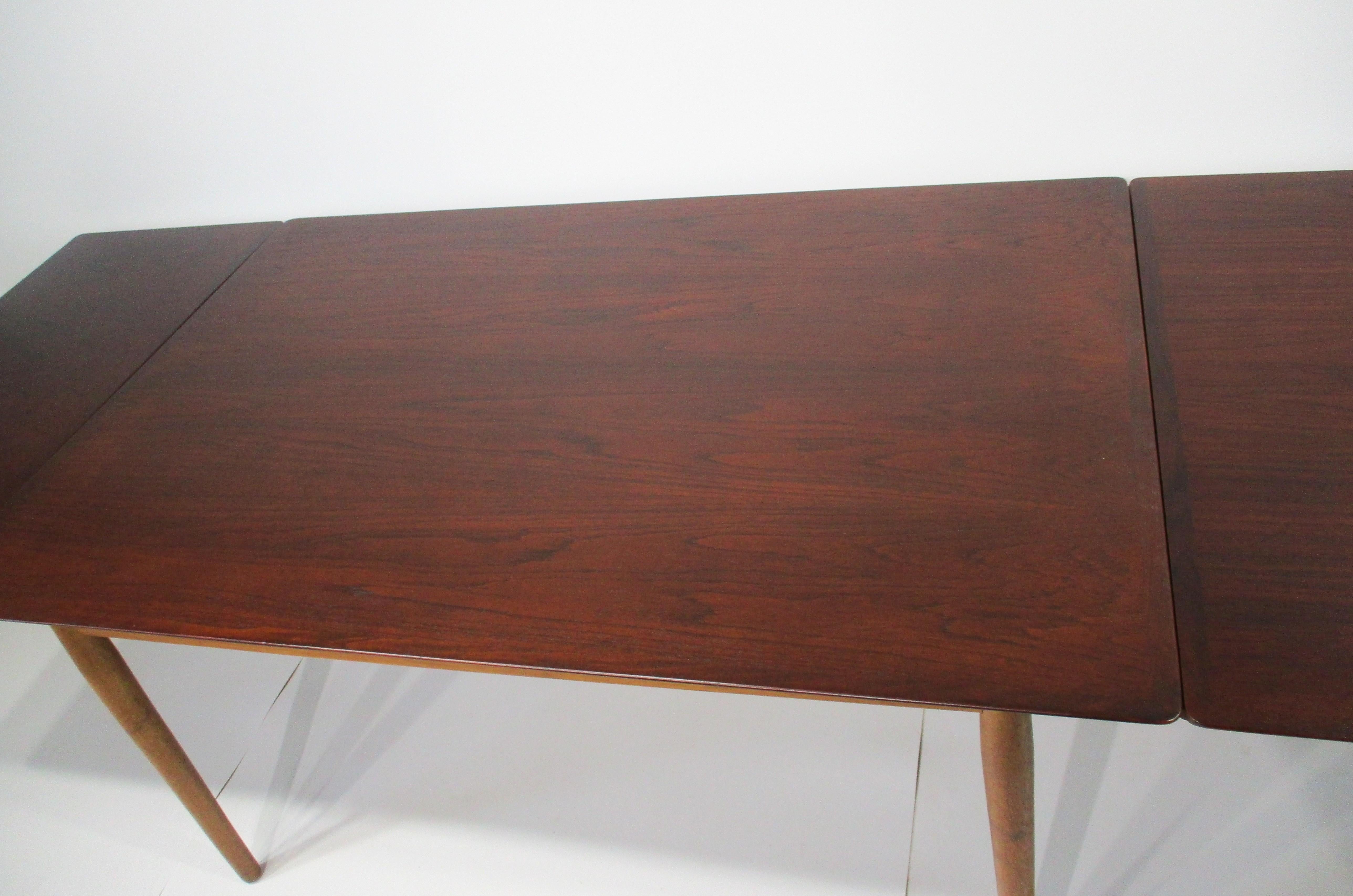 Arne Vodder Teak Dining Table for Sibast Denmark For Sale 4