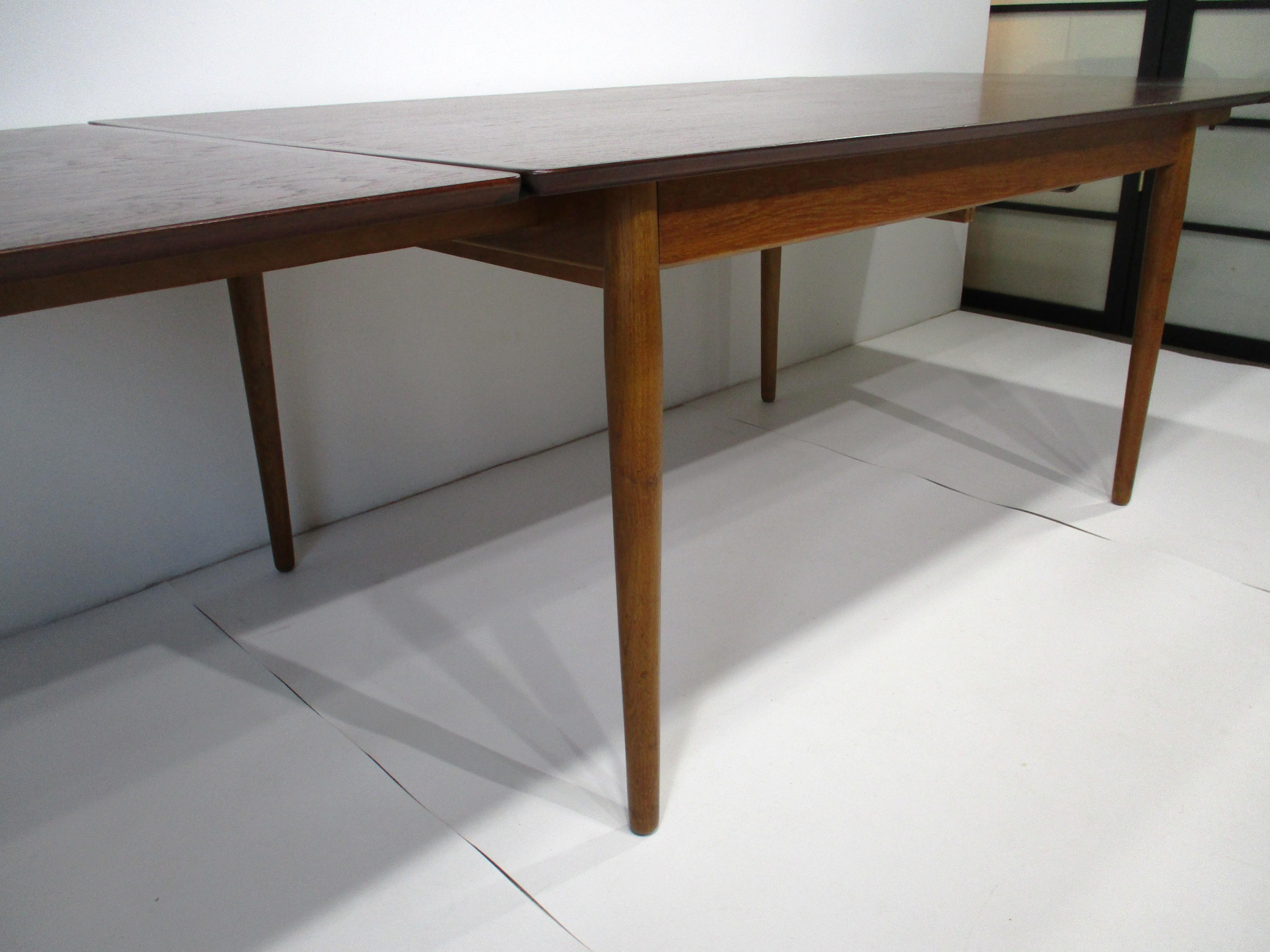 Arne Vodder Teak Dining Table for Sibast Denmark For Sale 5
