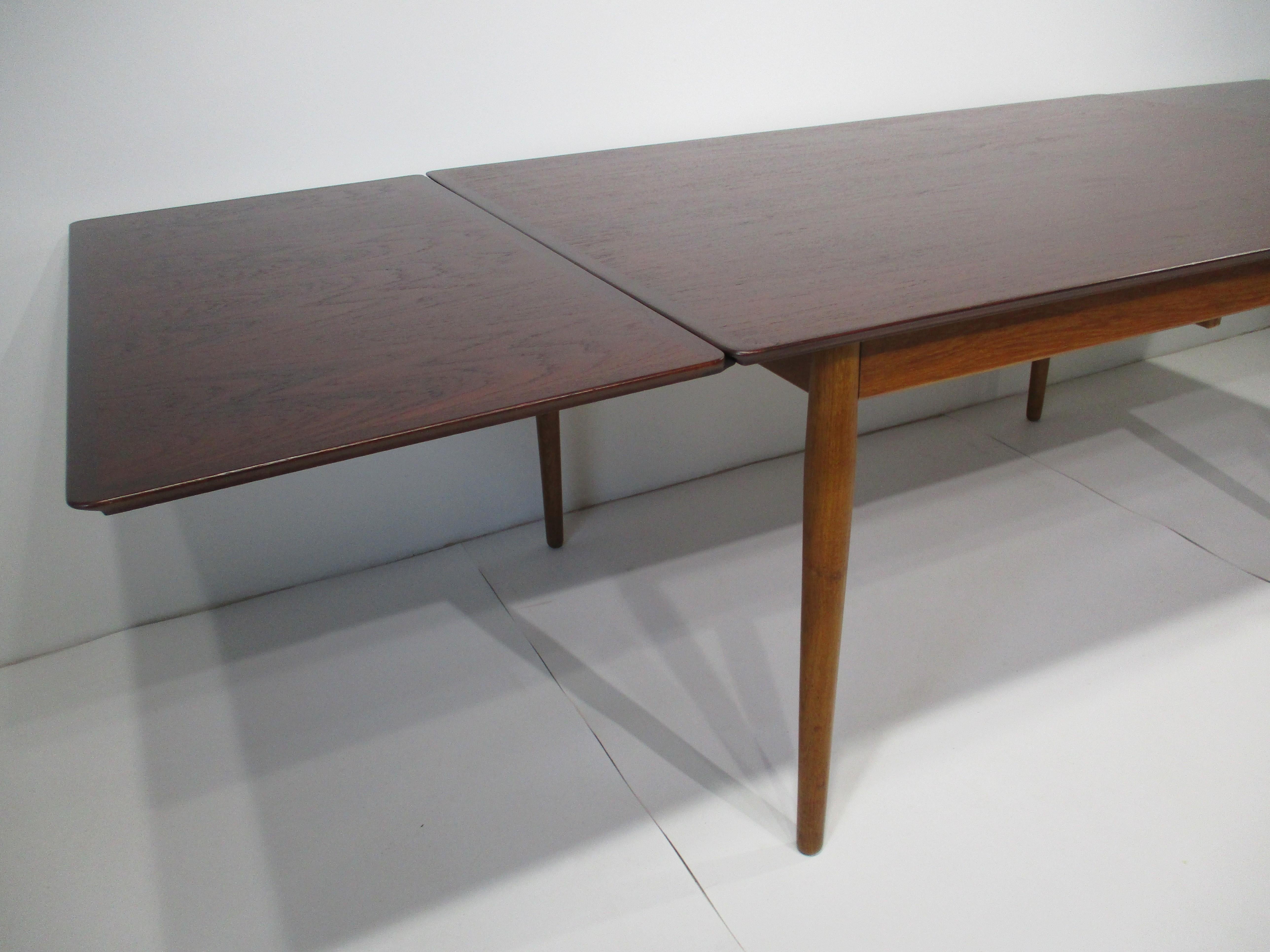 20th Century Arne Vodder Teak Dining Table for Sibast Denmark For Sale