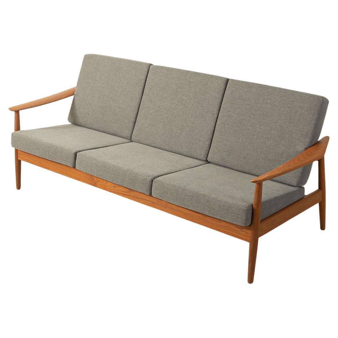 Arne Vodder Teak Sofa FD 164, 1960s Denmark, manufactured by France & Søn