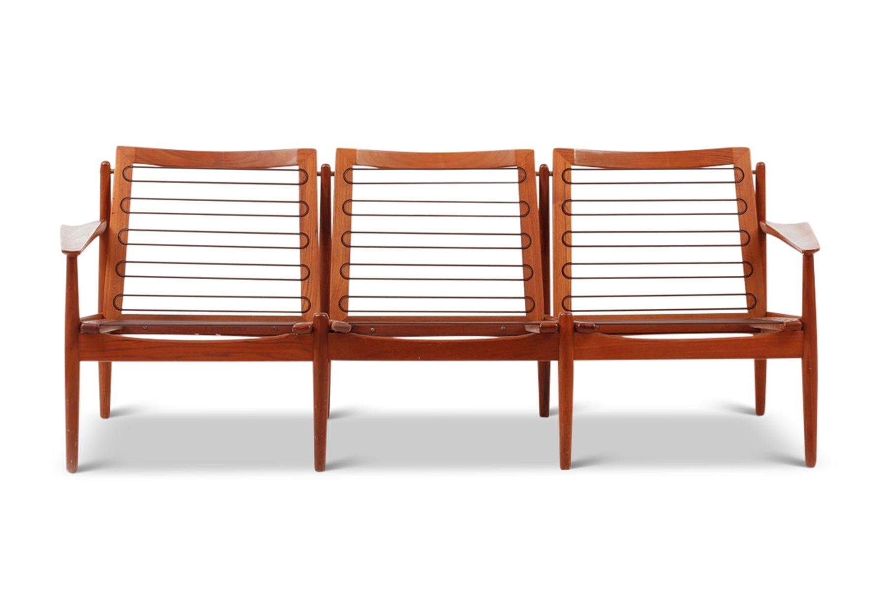 Origin: Denmark
Designer: Arne Vodder
Manufacturer: Glostrup Möbelfabrik
Era: 1960s
Materials: Teak
Measurements: Inquire for dimensions

Condition: In excellent original condition. New cushions in your choice of fabric to be made (included in
