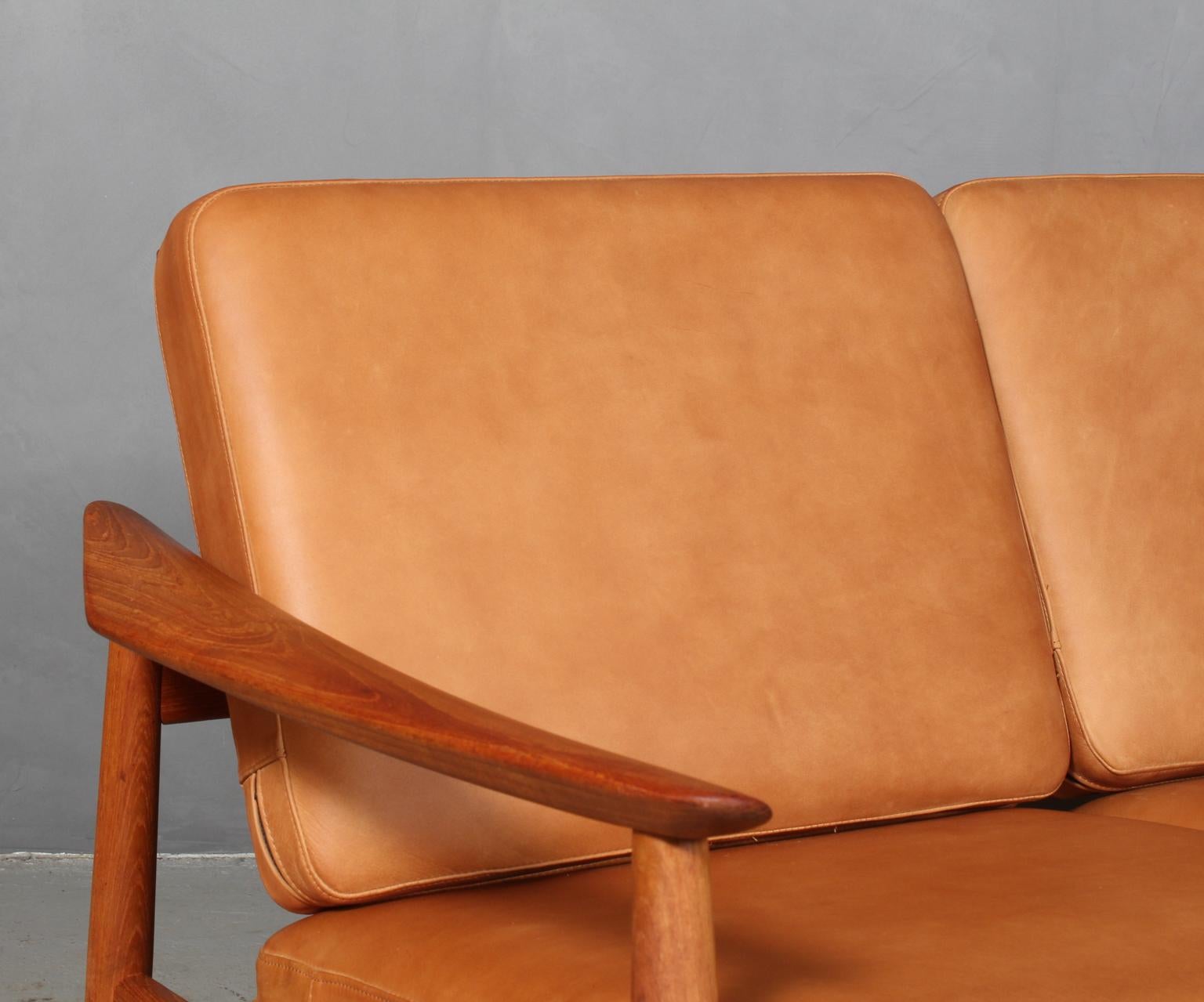 Scandinavian Modern Arne Vodder, Three-Seat Sofa