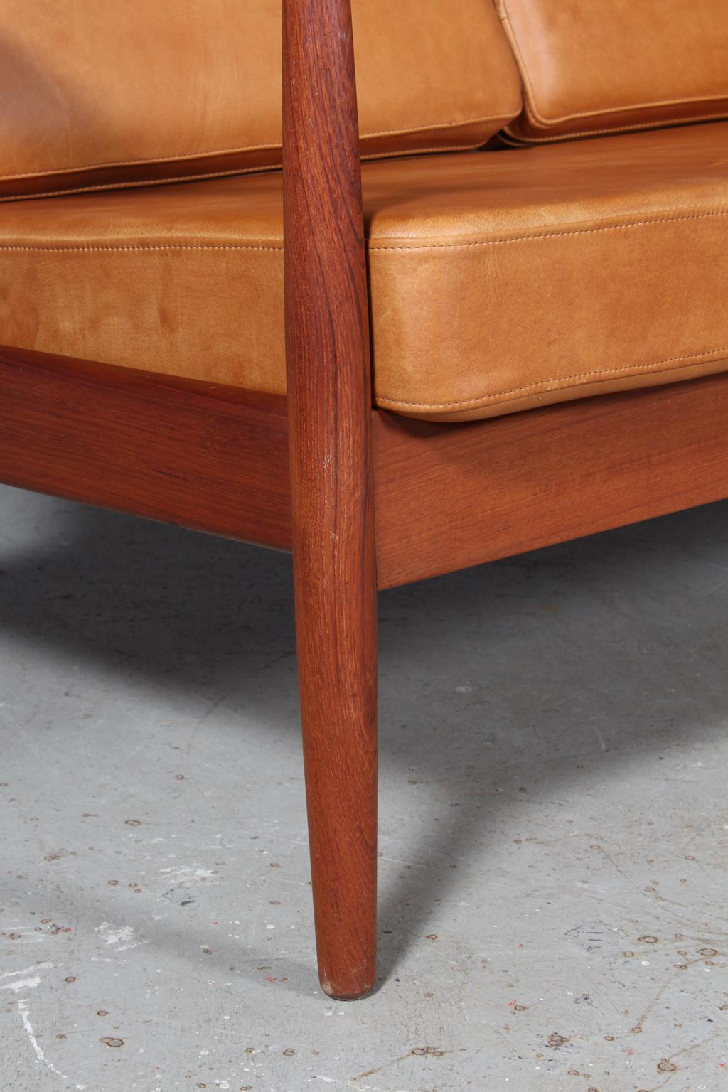 Arne Vodder, Three-Seat Sofa In Good Condition In Esbjerg, DK
