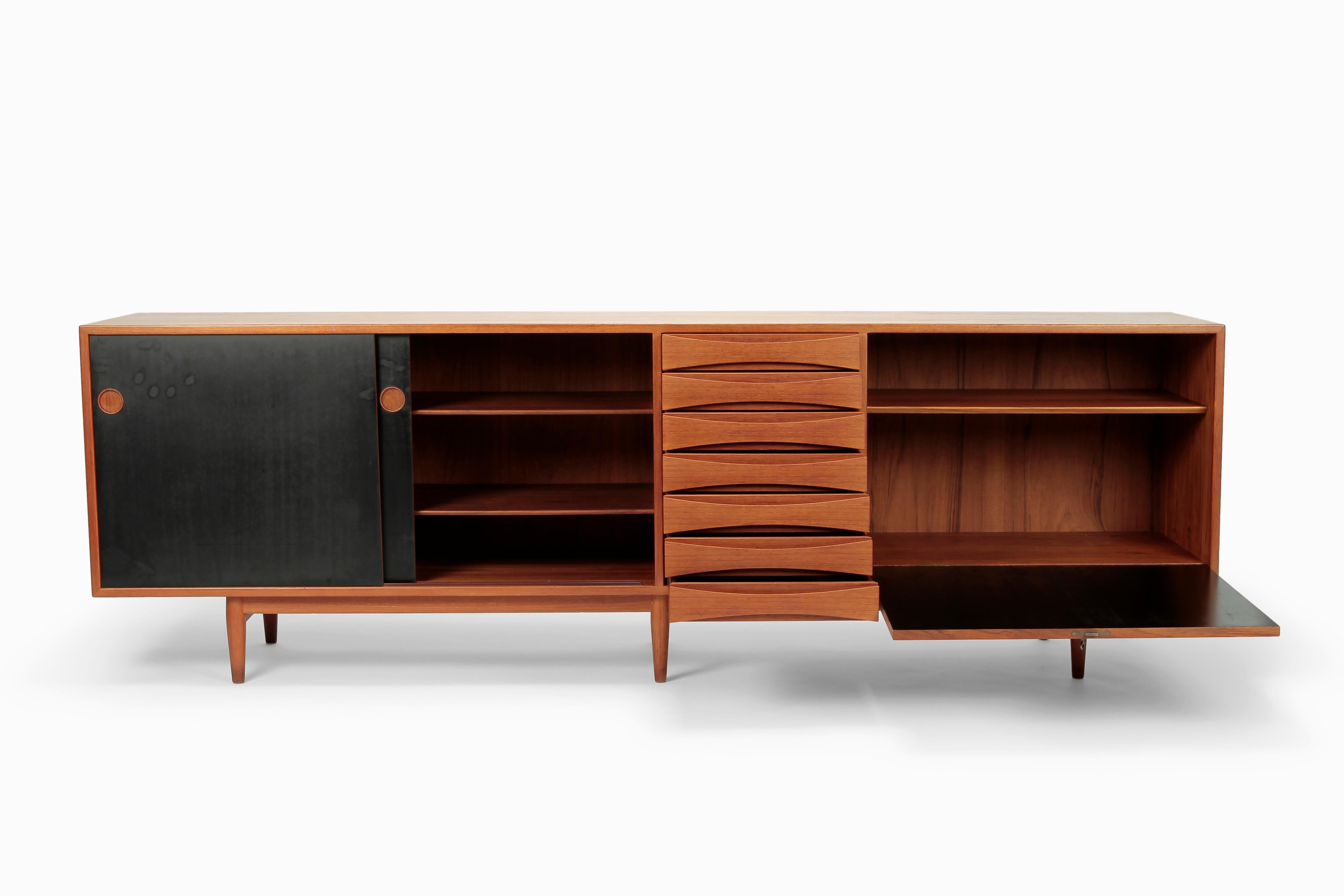 Danish Arne Vodder Triennale Sideboard Teak 1959 Sibast