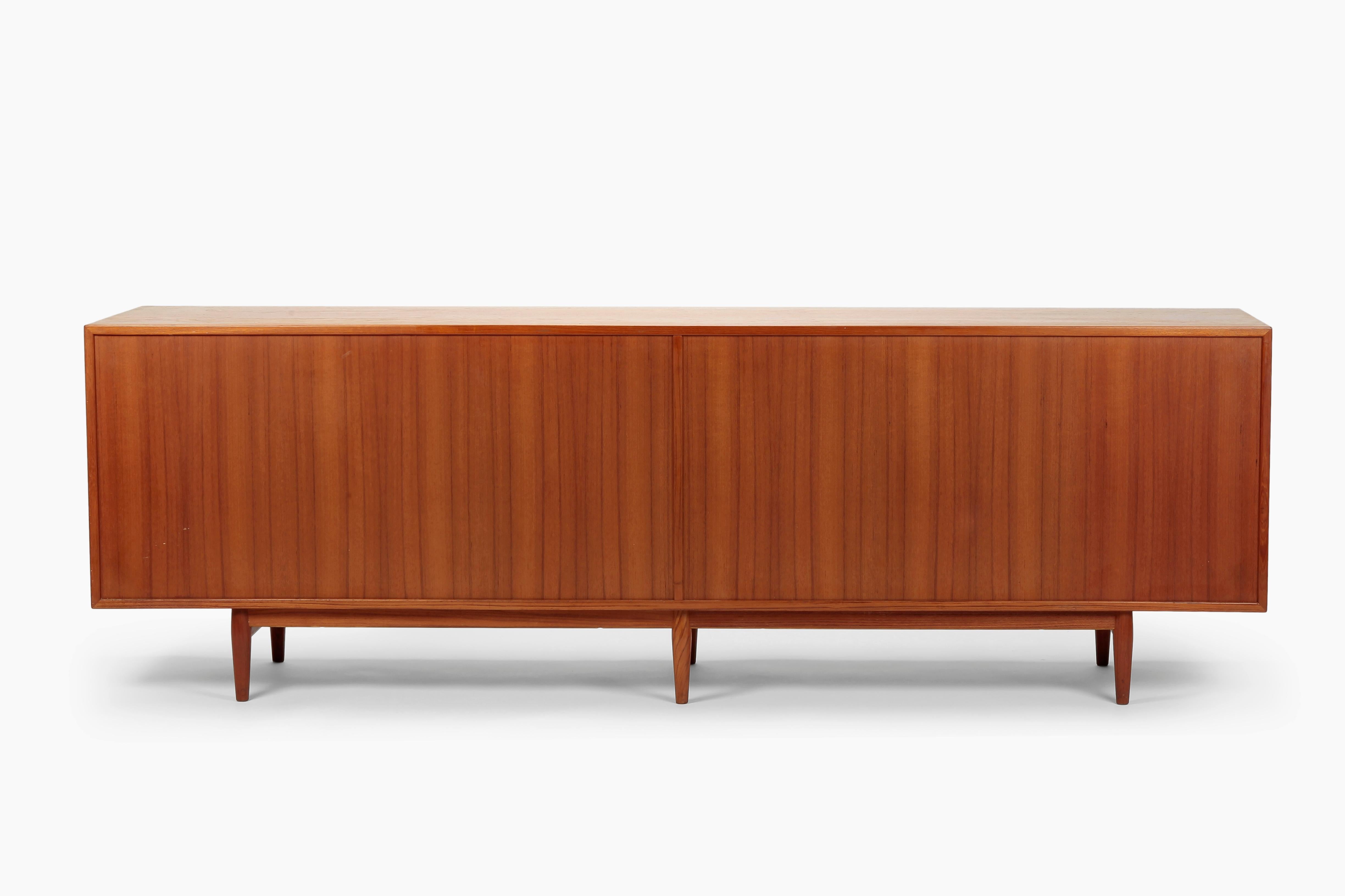 Arne Vodder Triennale Sideboard Teak 1959 Sibast In Good Condition In Basel, CH