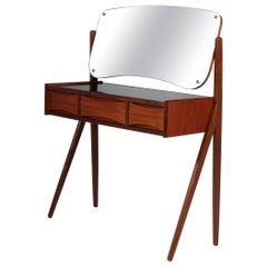 Table de coiffeuse Arne Vodder, années 1960