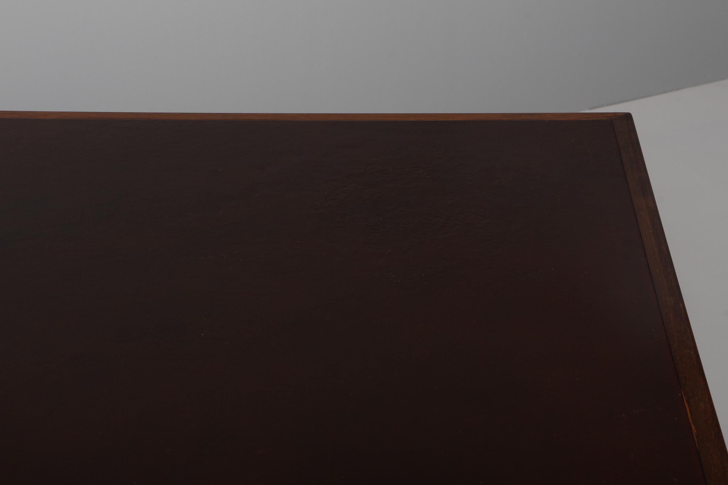 Arne Vodder Writing Desk in Rosewood and Leather, 1960s 1