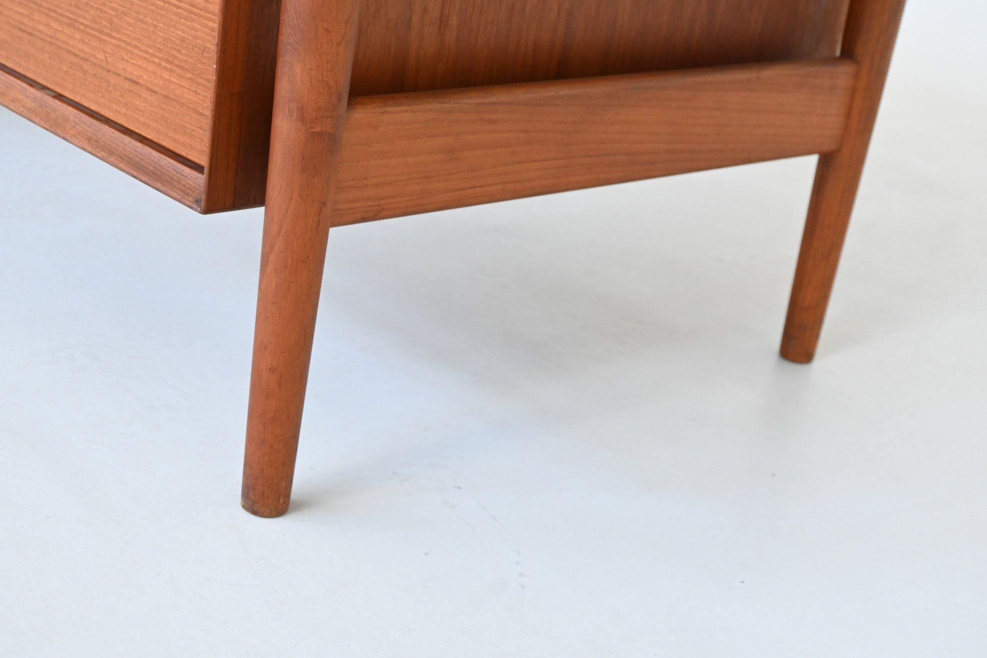 Arne Vodder Schreibtisch Modell 207 in Teakholz Sibast Dänemark 1960 im Angebot 6