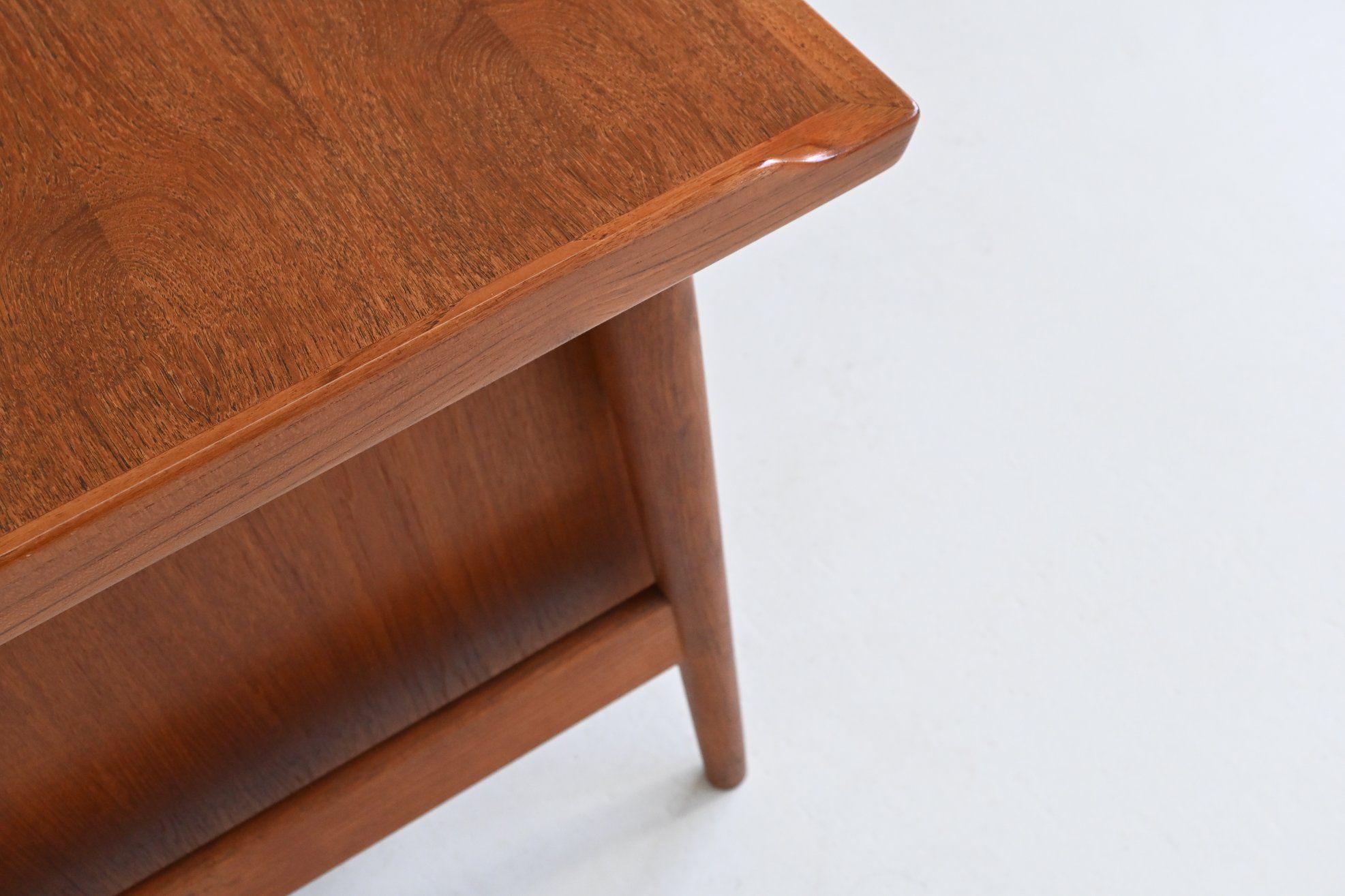 Arne Vodder Schreibtisch Modell 207 in Teakholz Sibast Dänemark 1960 im Angebot 8