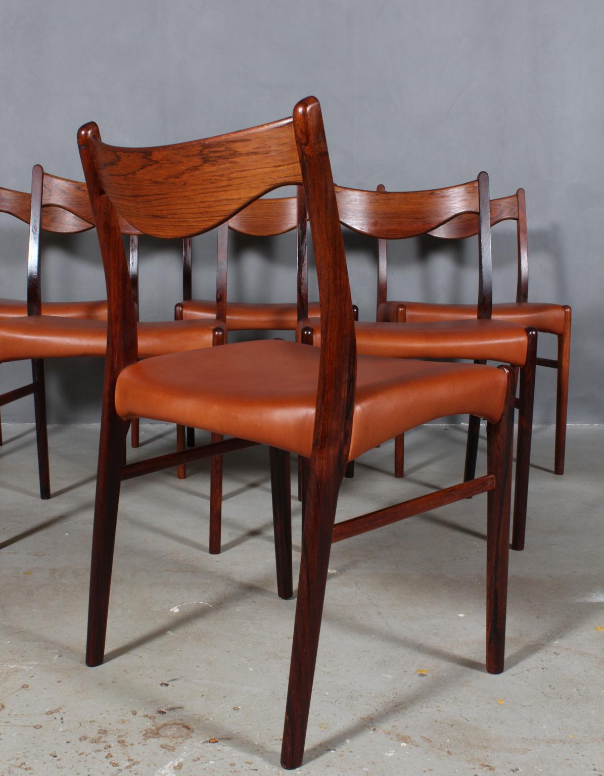 Arne Wahl Dining Chairs, Set of 6 2