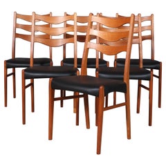 Chaises de salle à manger Arne Wahl, lot de 6