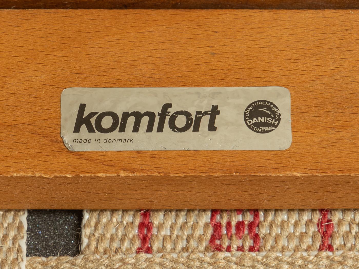 Mid-20th Century Arne Wahl Iversen Armchair for Komfort For Sale