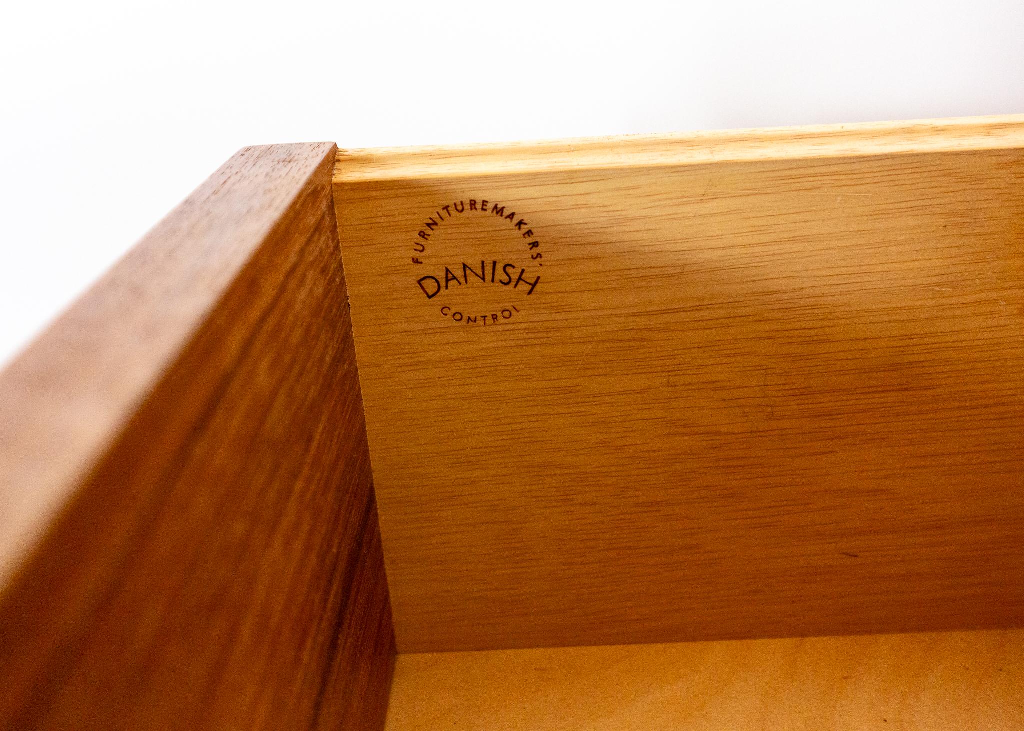 Mid-20th Century Arne Wahl Iversen Bureau Desk Danish Mid Century Teak 1960s MCM Scandinavian For Sale
