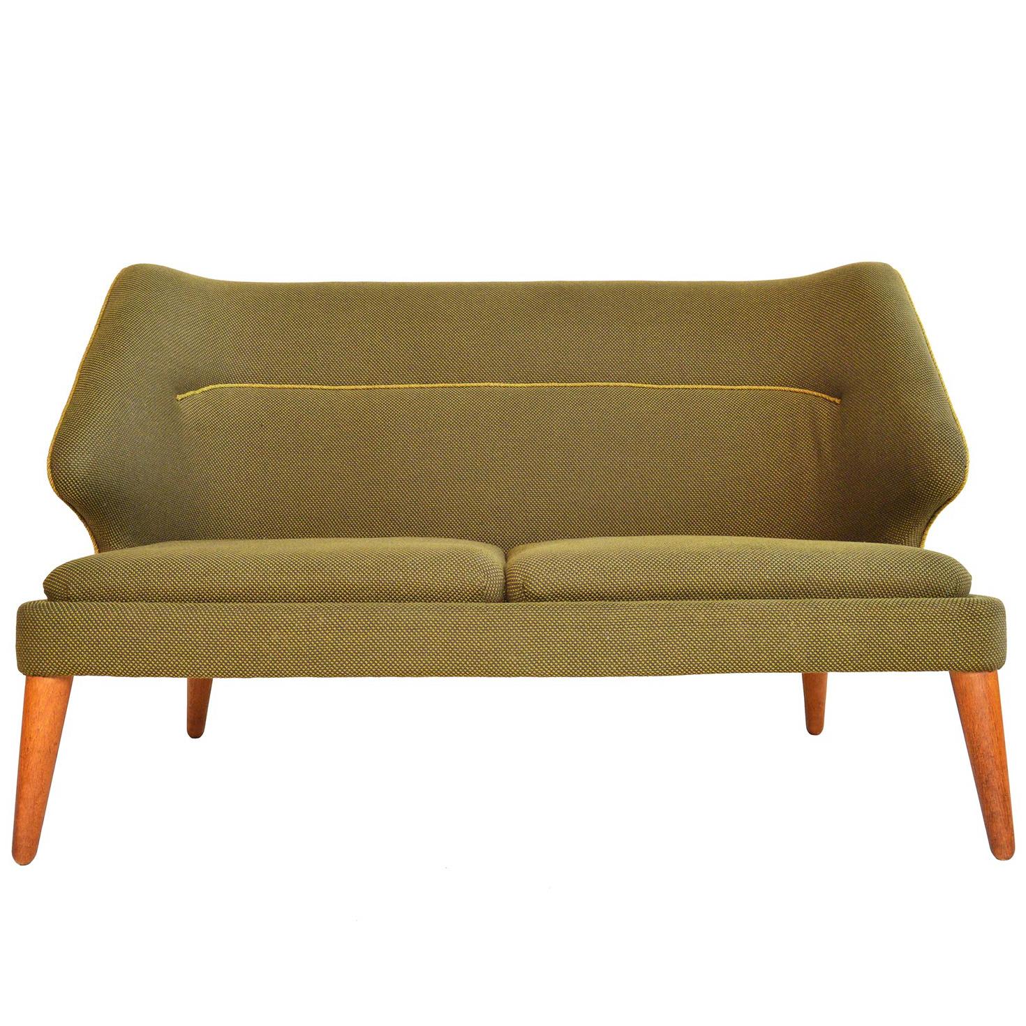 Arne Wahl Iversen Flamingo Model 15 Loveseat