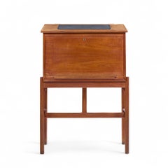 Arne Wahl Iversen for Vinde Møbelfabrik Model 67 Mid Century Teak Lectern Desk