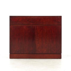 Arne Wahl Iversen for Vinde Mobelfabrik Mid Century Rosewood Cabinet Credenza