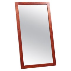 Arne Wahl Iversen Miroir en bois de rose du milieu du siècle