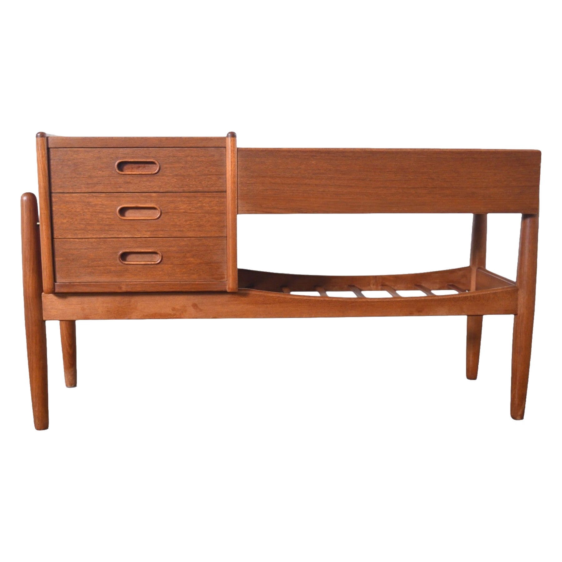Arne Wahl Iversen Model 36 Planter / Hallway Chest in Teak #2 For Sale