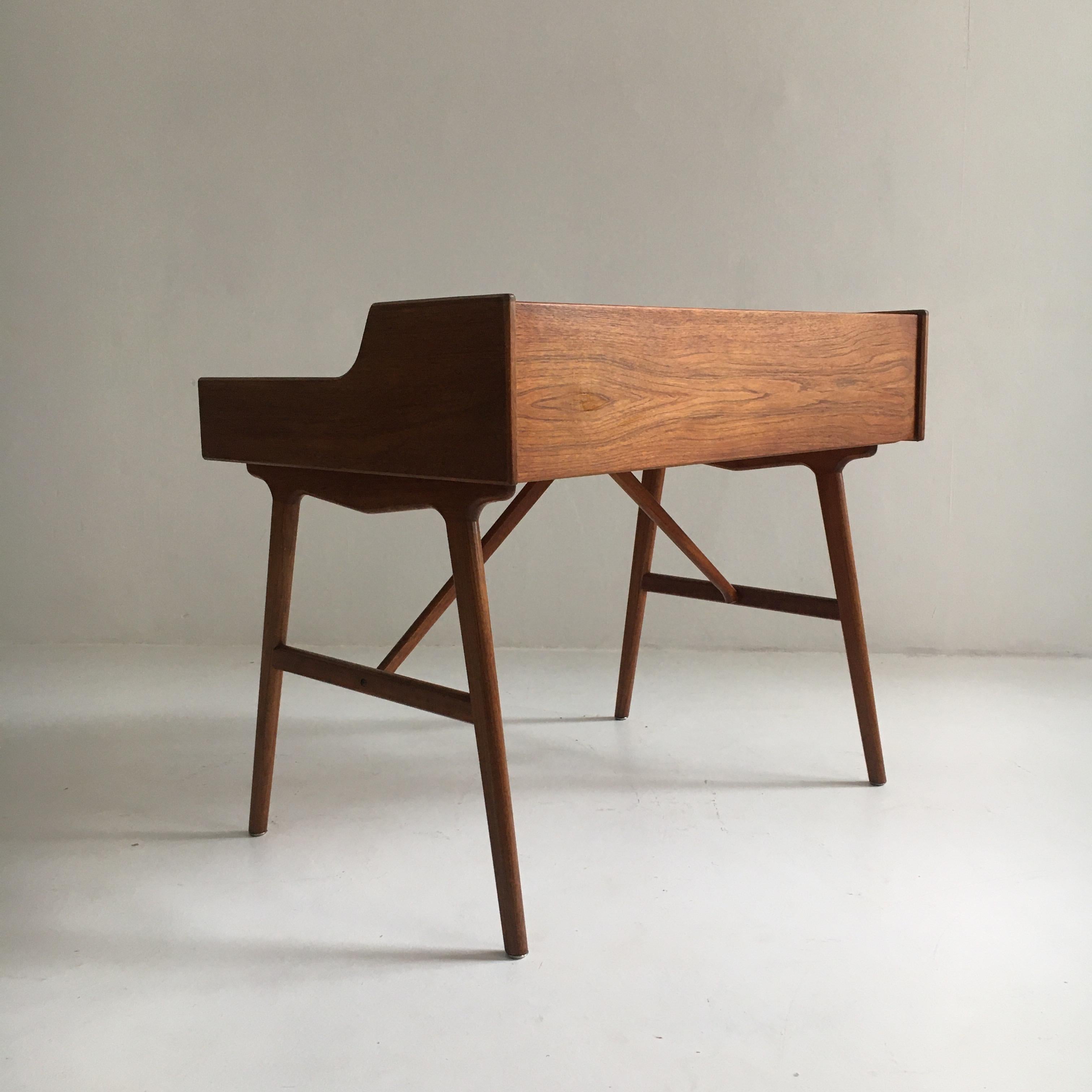 Arne Wahl Iversen Model 64 Teak Desk, Denmark, 1960 For Sale 3