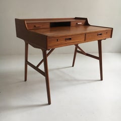 Bureau en teck Arne Wahl Iversen Modèle 64, Danemark, 1960