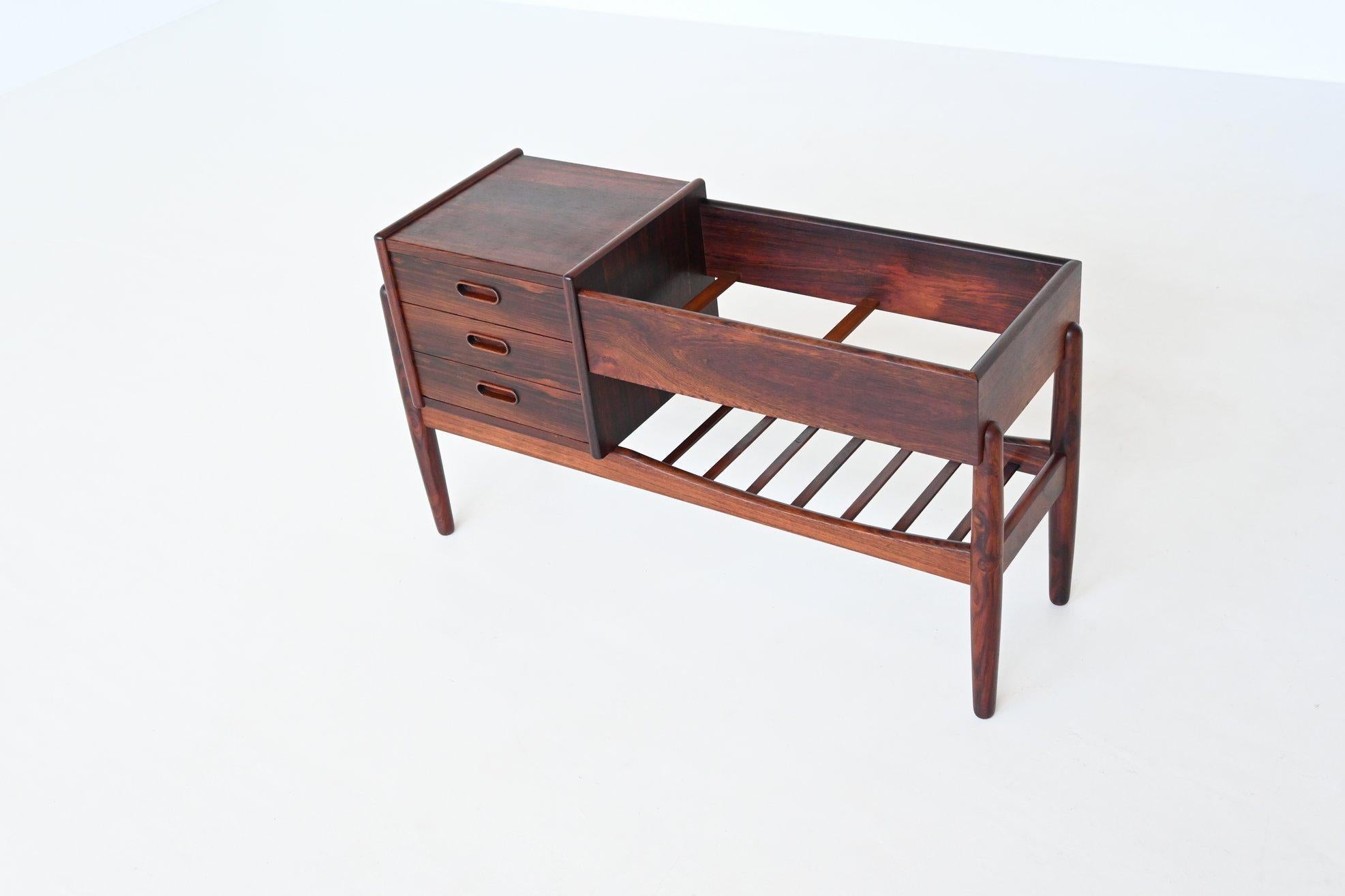 Arne Wahl Iversen Planter Credenza Rosewood Vinde Mobelfabrik, Denmark, 1961 9