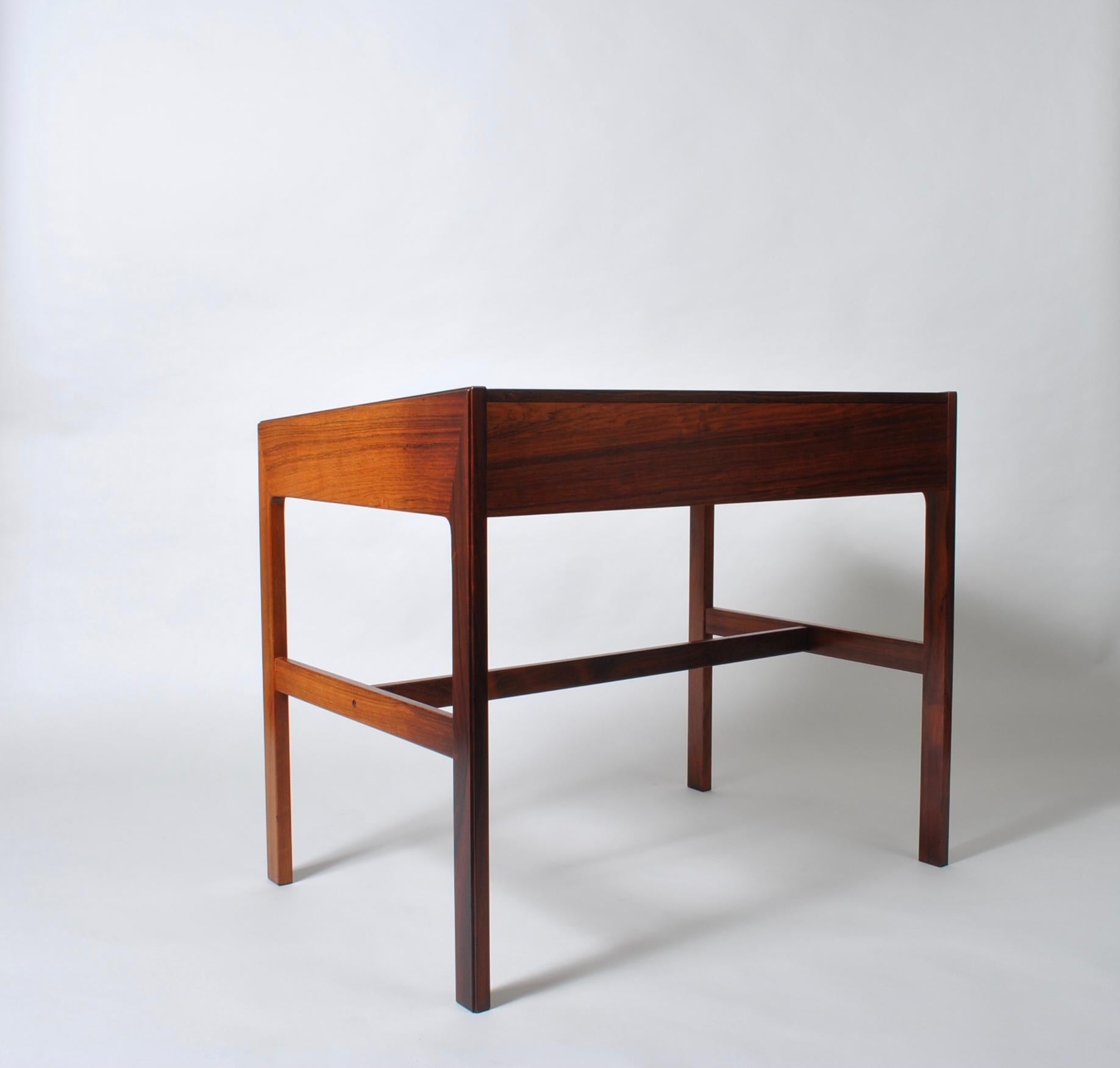 Danish Rosewood Desk By Arne Wahl Iversen 6