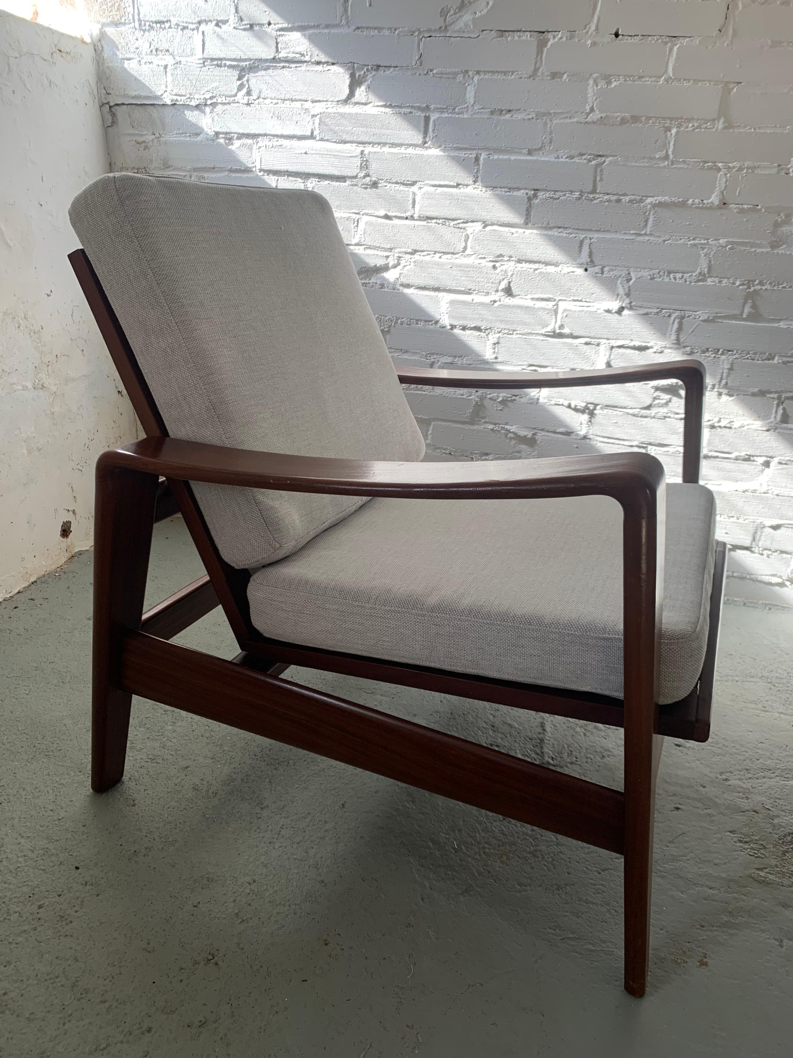 Arne Wahl Iversen Set of 2 Armchairs for Komfort, 1960's In Good Condition In Bunnik, NL