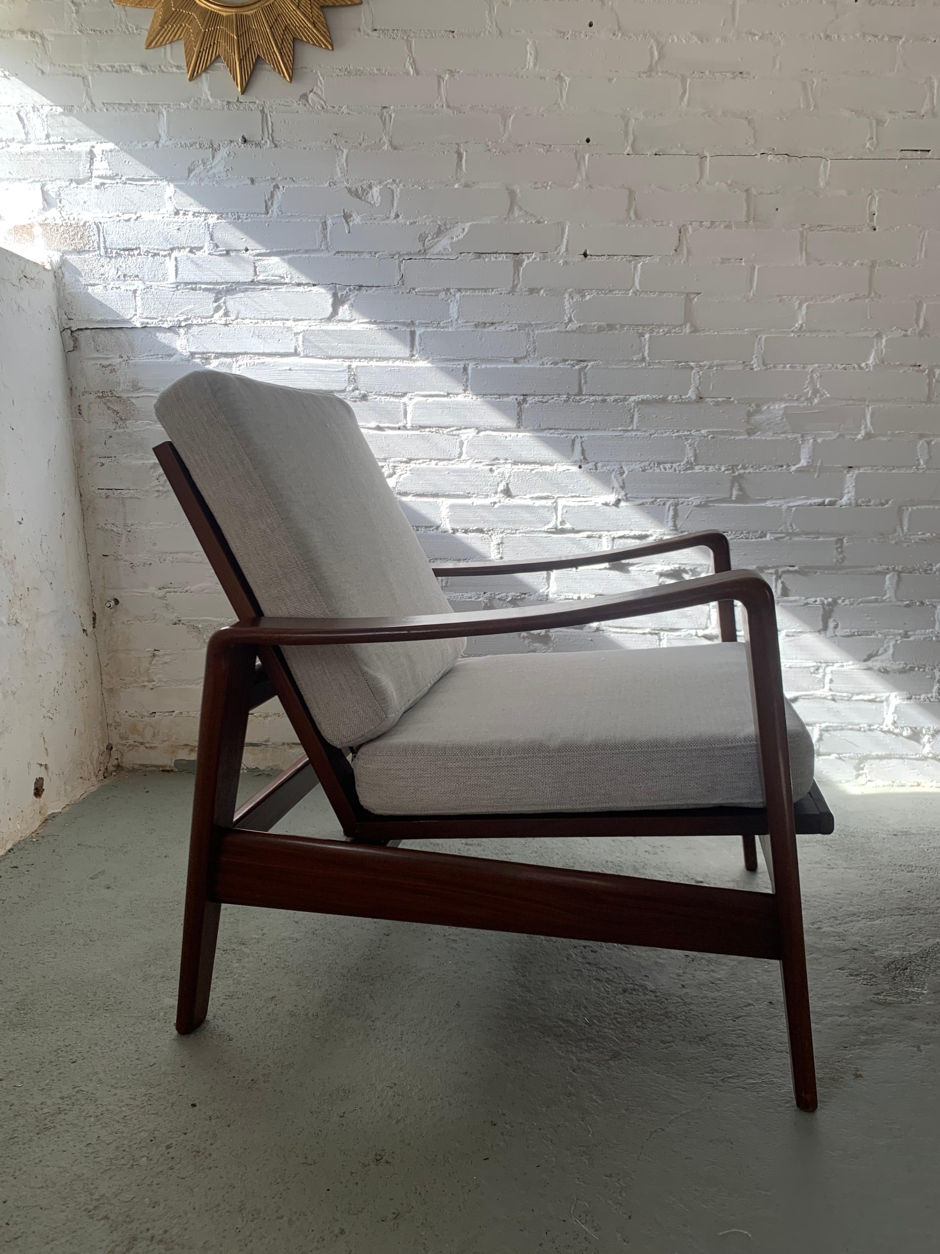 Mid-20th Century Arne Wahl Iversen Set of 2 Armchairs for Komfort, 1960's
