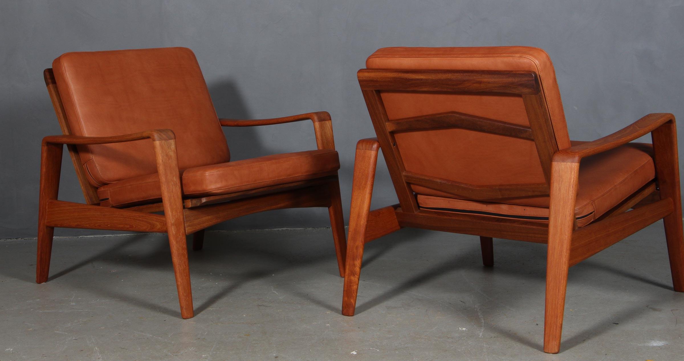 Mid-20th Century Arne Wahl Iversen, Set of Lounge Chairs