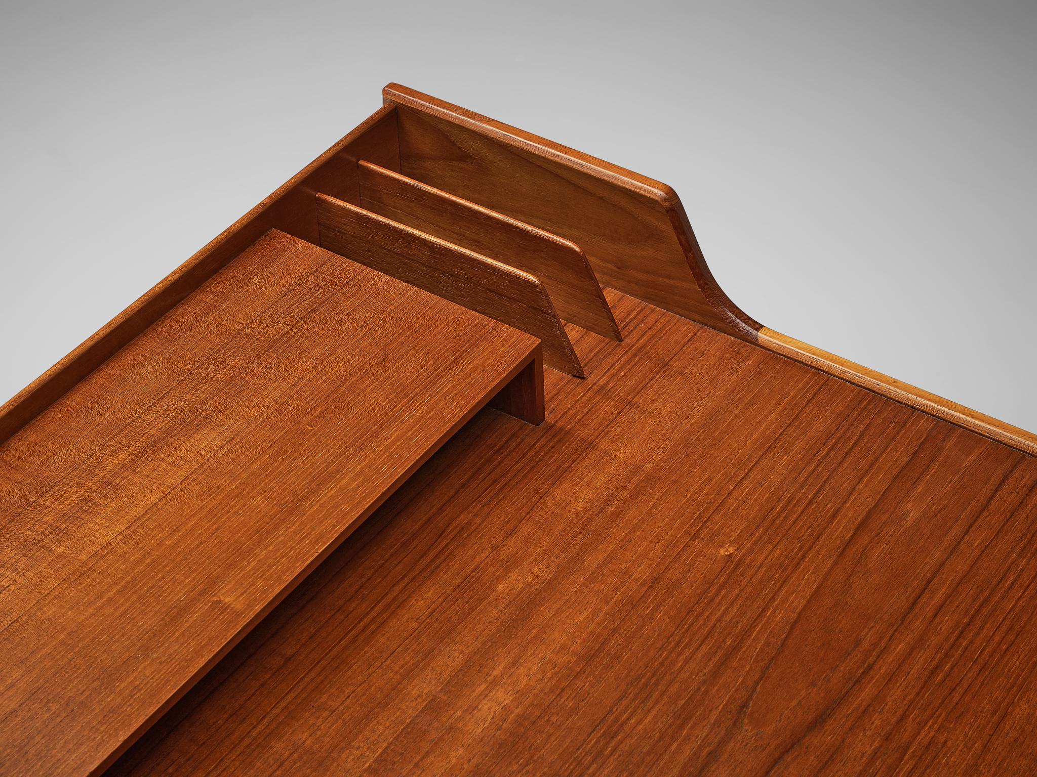 Arne Wahl Iversen Small Desk in Teak 3