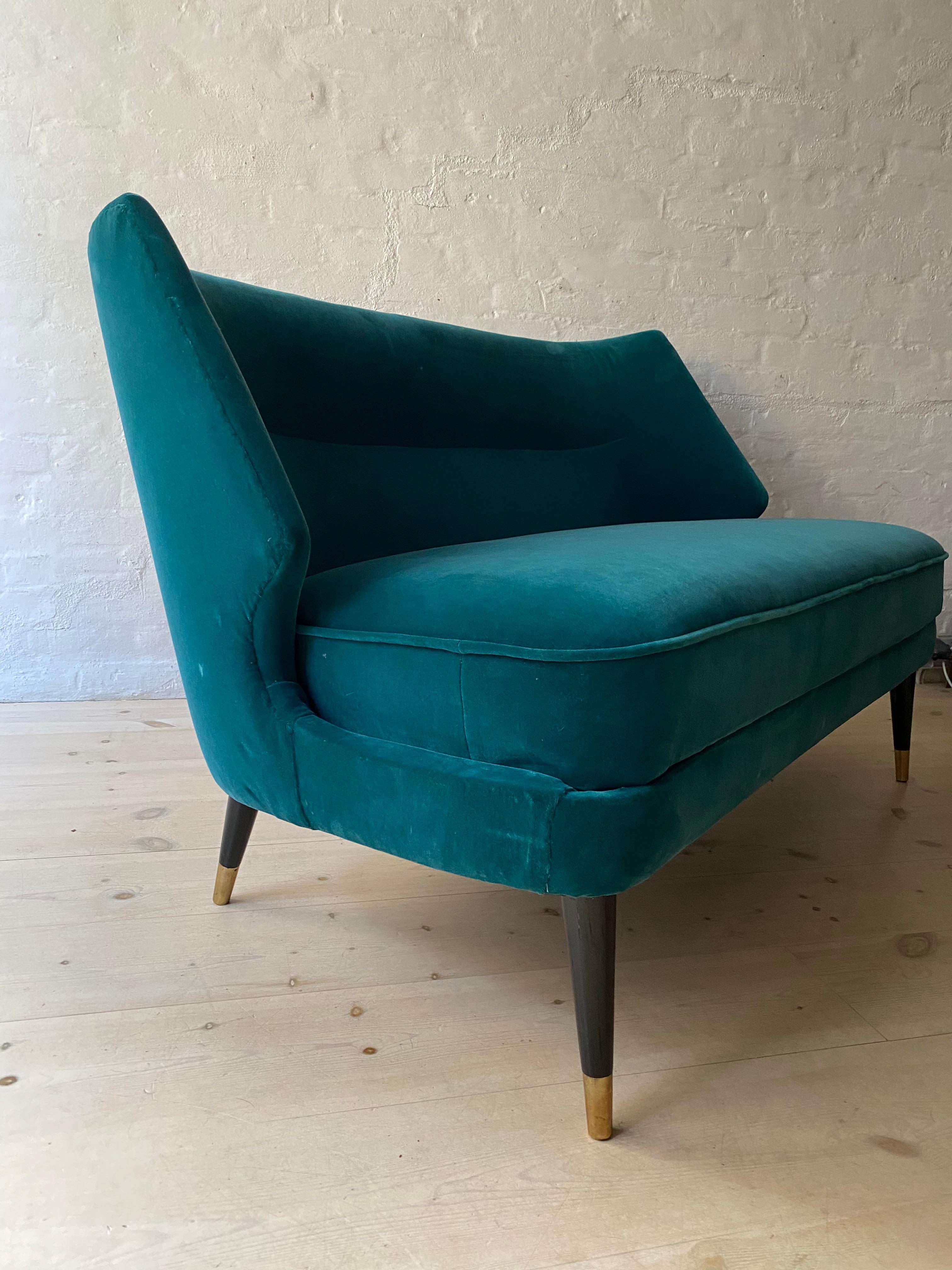 Danish Arne Wahl Iversen Sofa, circa 1950-1960