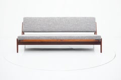 Arne Wahl Iversen Sofa-Tagesbett aus Teakholz, Dänemark, 1960er Jahre
