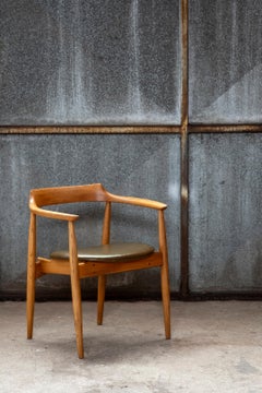 Arne Wahl Iversen ST-750 Chair in Elm, 1960s Denmark