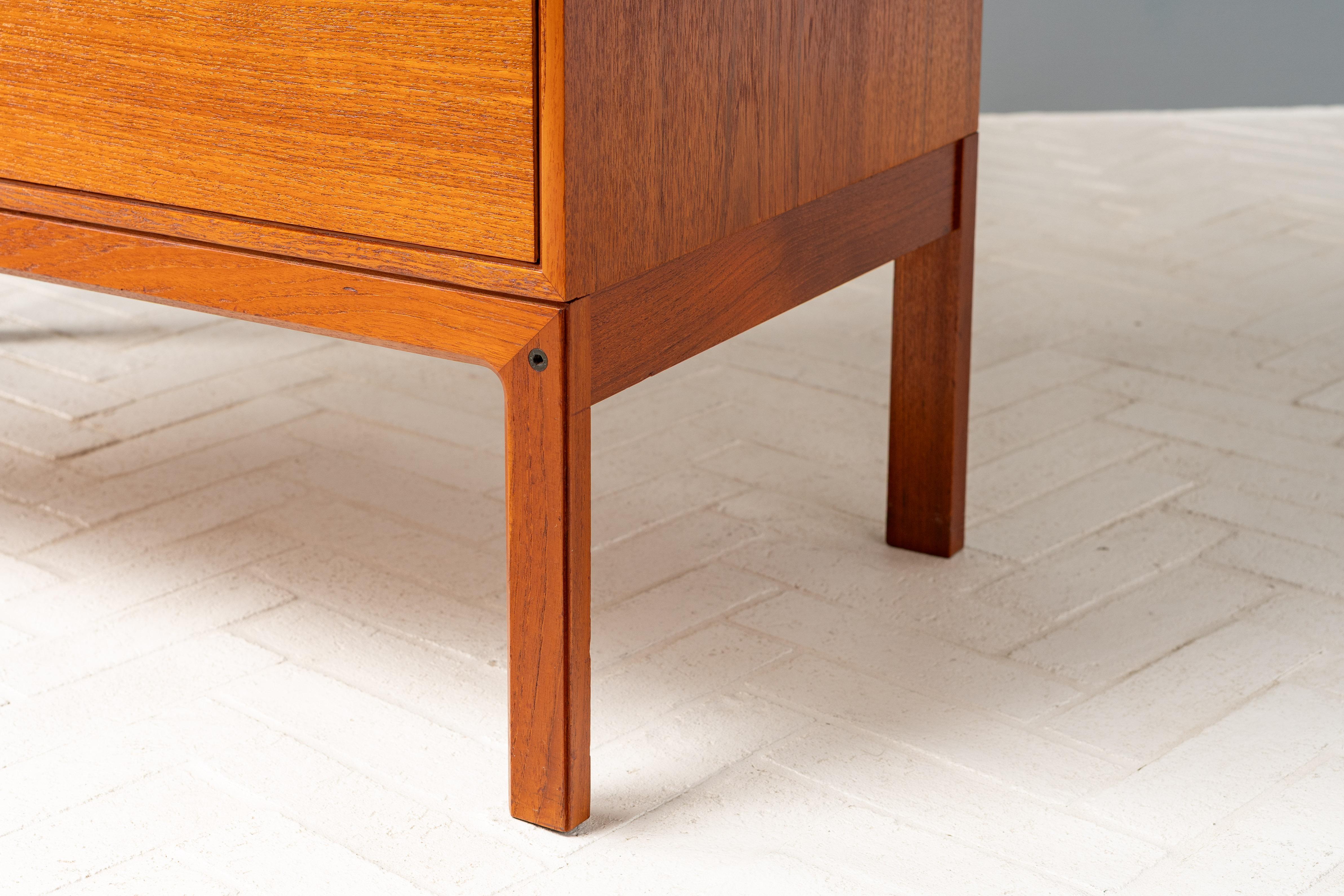 Cassapanca in teak Arne Wahl Iversen in vendita 11