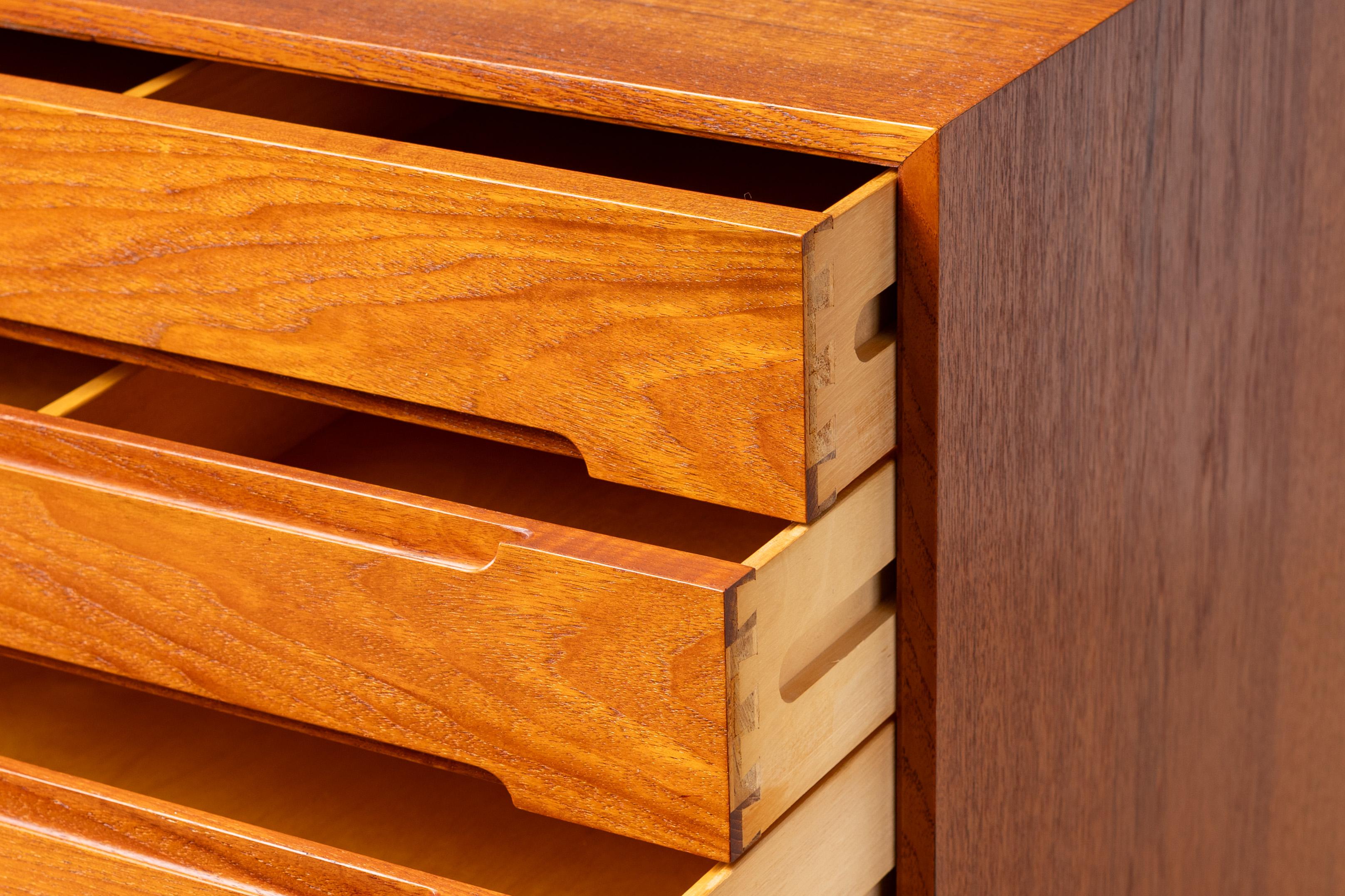 Teak Cassapanca in teak Arne Wahl Iversen in vendita