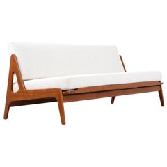 Arne Wahl Iversen Teak Daybed Sofa for Komfort