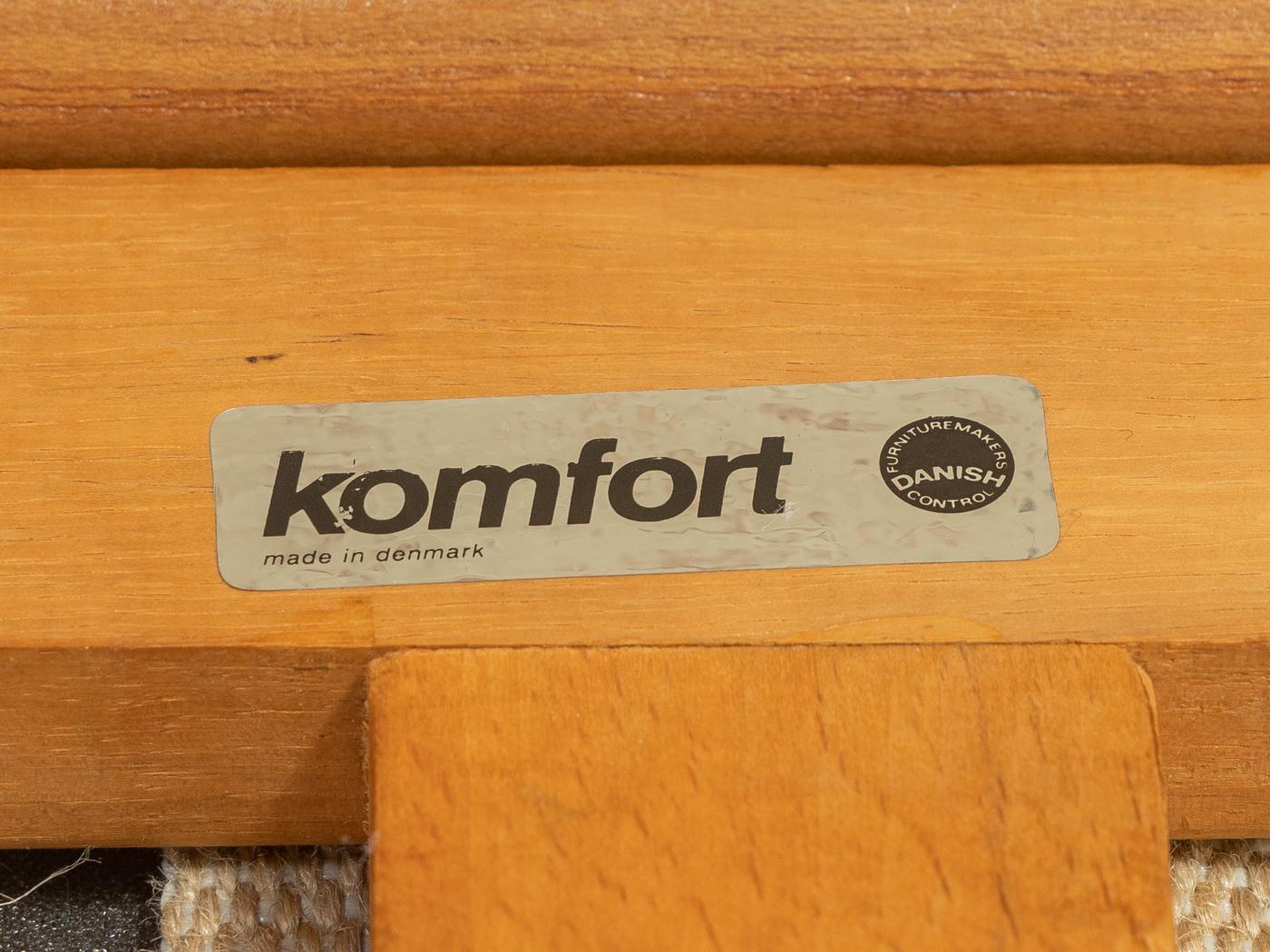 Arne Wahl Iversen Three-Seater Sofa for Komfort For Sale 2