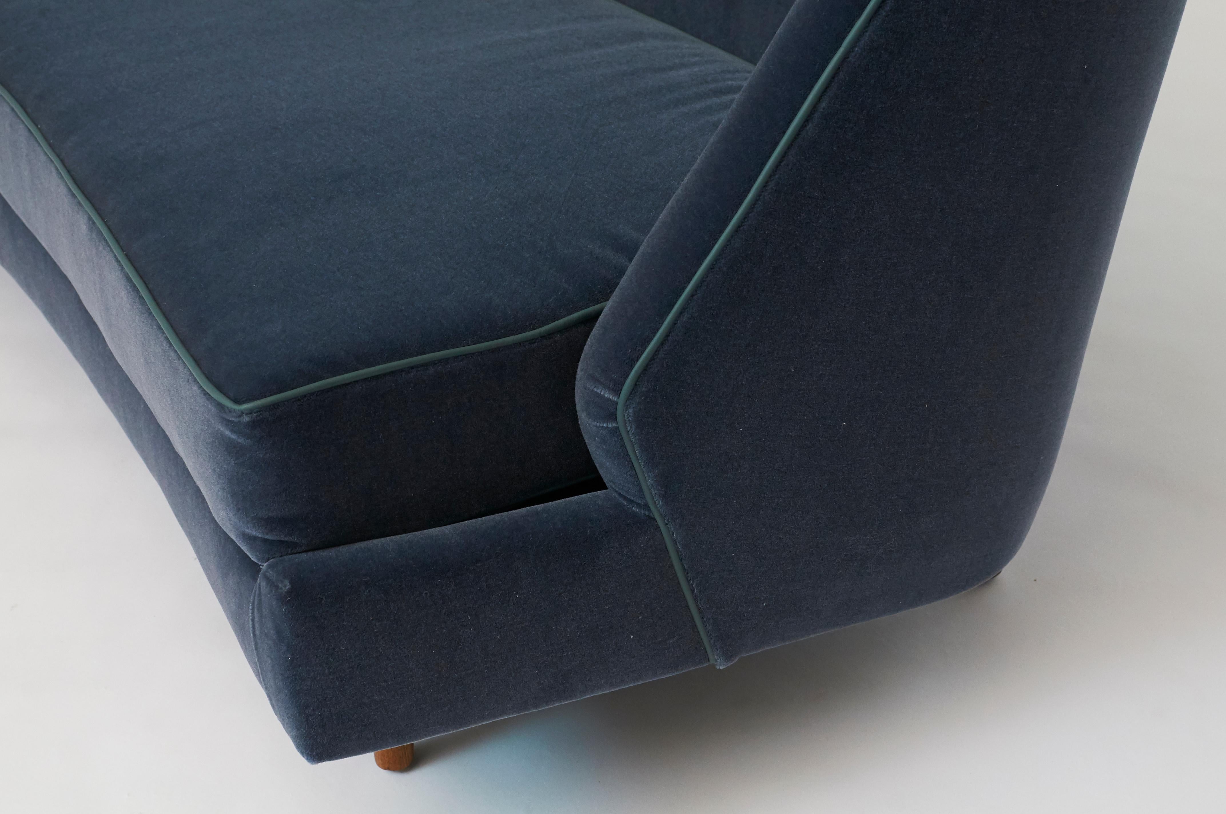 Modern Arne Wahl Iversen Three-Seat Sofa