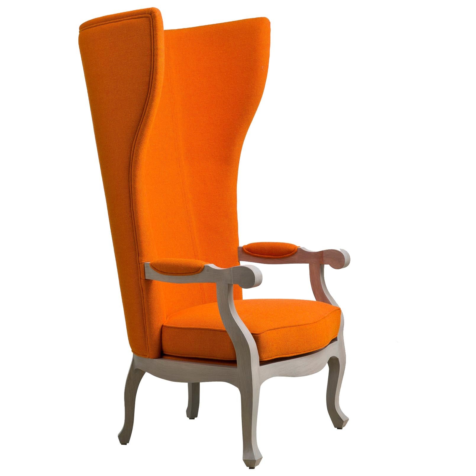 EIFFEL Armchair with Tall Capitonnè Back For Sale at 1stDibs