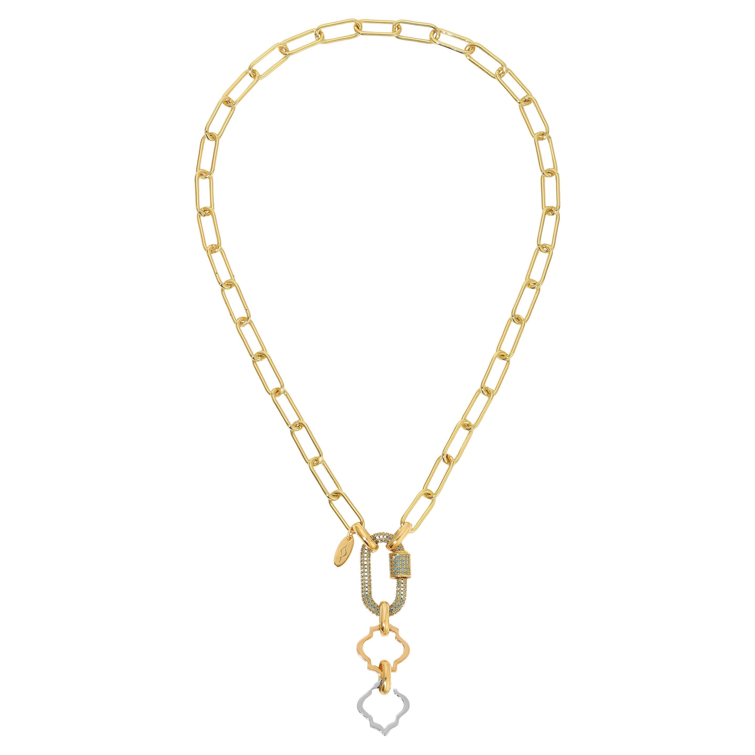 Arnika Oval Chain Necklace