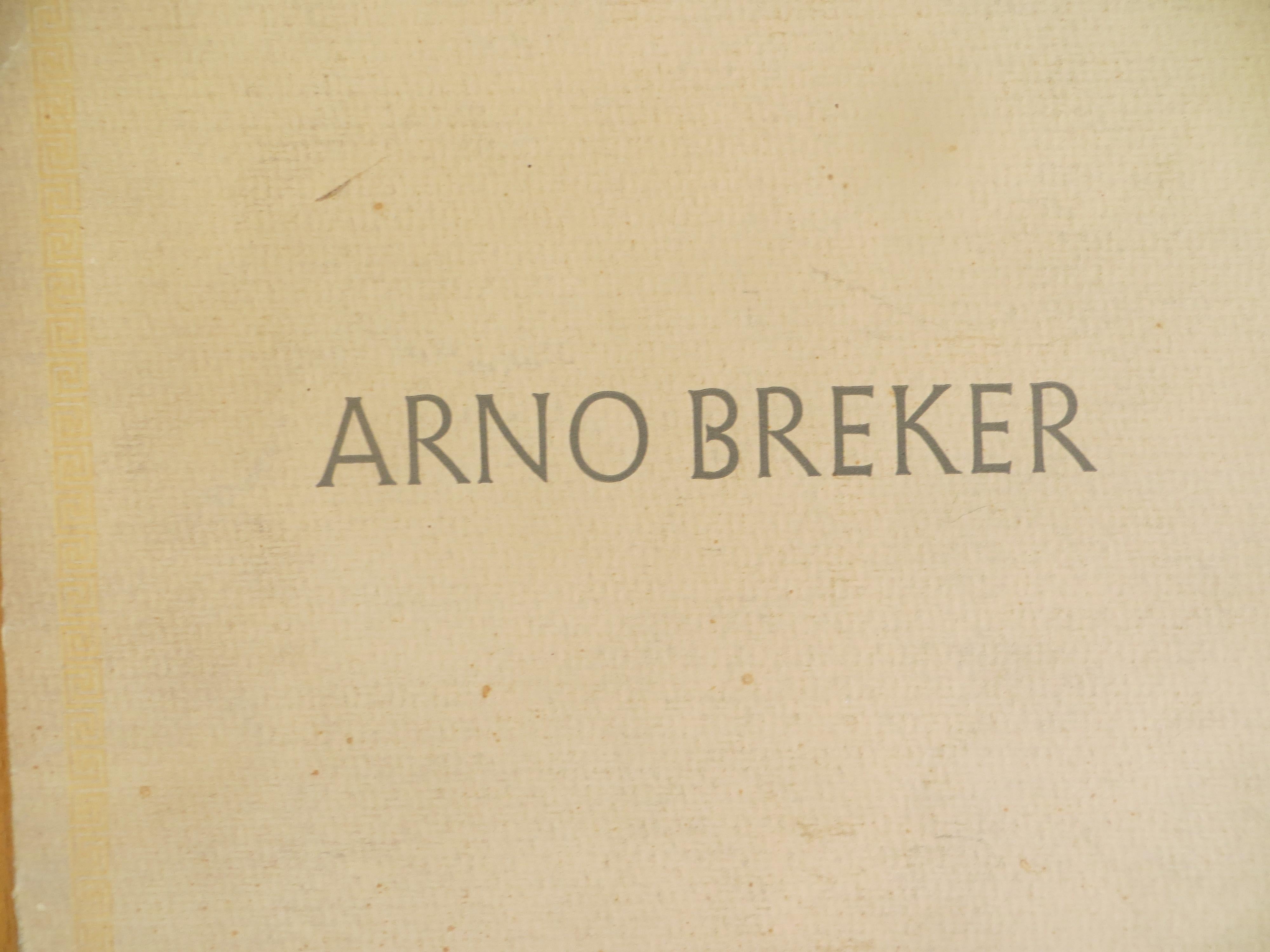 BREKER (Arno). Postdam, editor de Eduard Stichnote - ZEICHNUNGEN - Print de Arno Breker