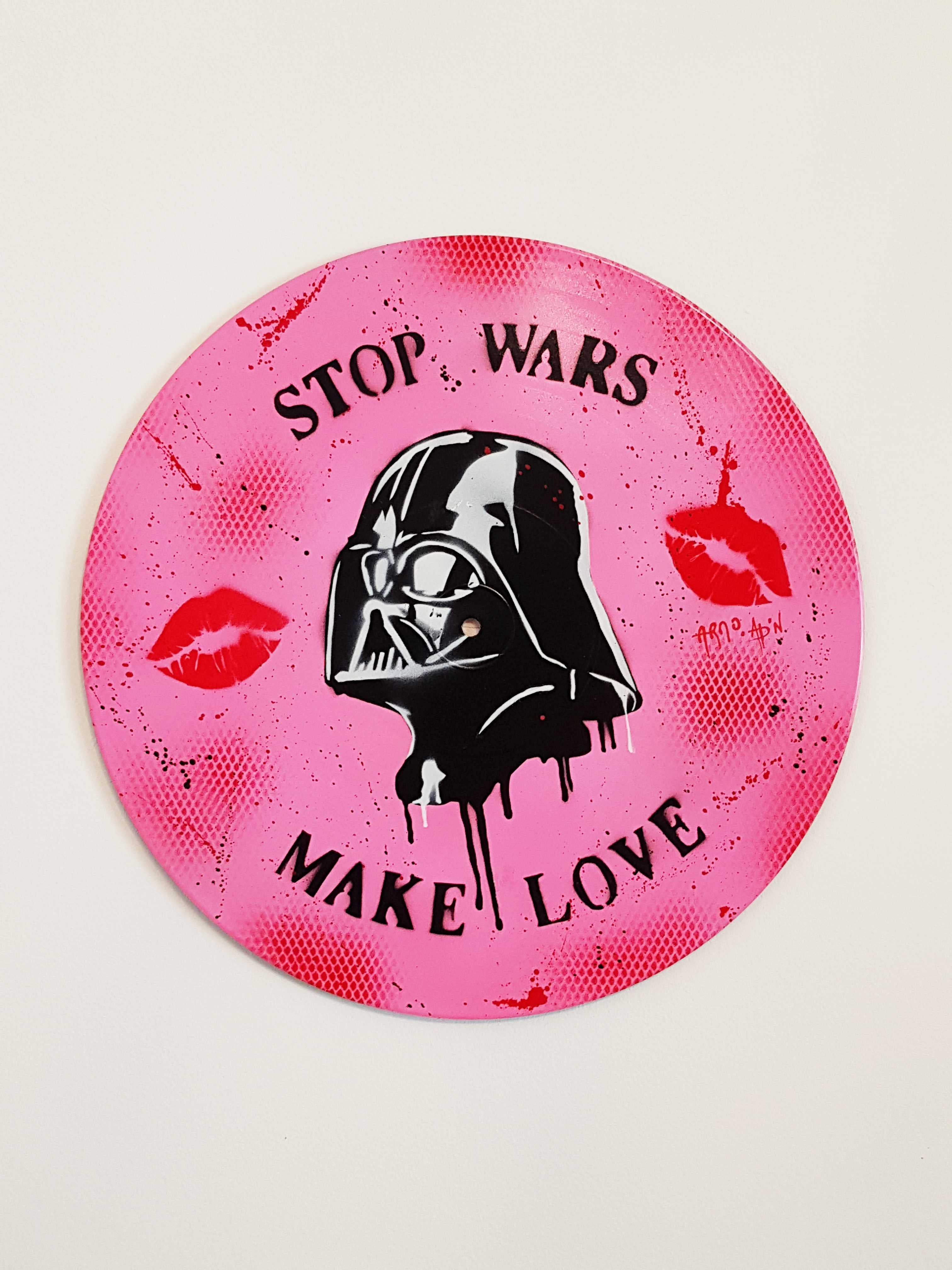 Stop Wars, Make Love - Painting by Arno DNA
