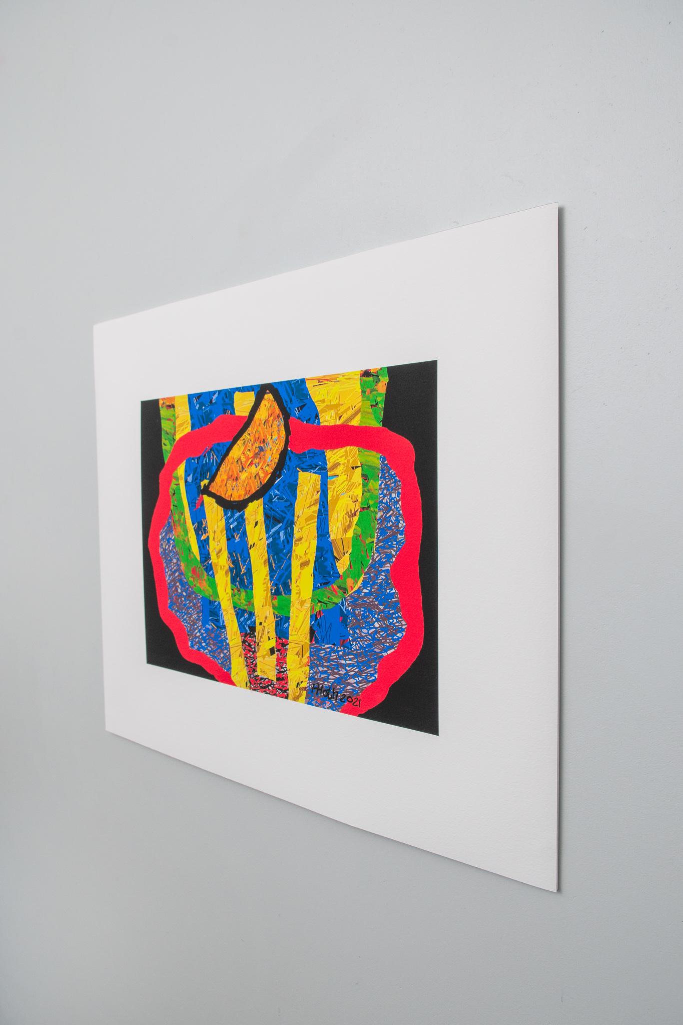 Arno Hoth, Le lever de la lune noire, impression numérique sur papier d'art en vente 4