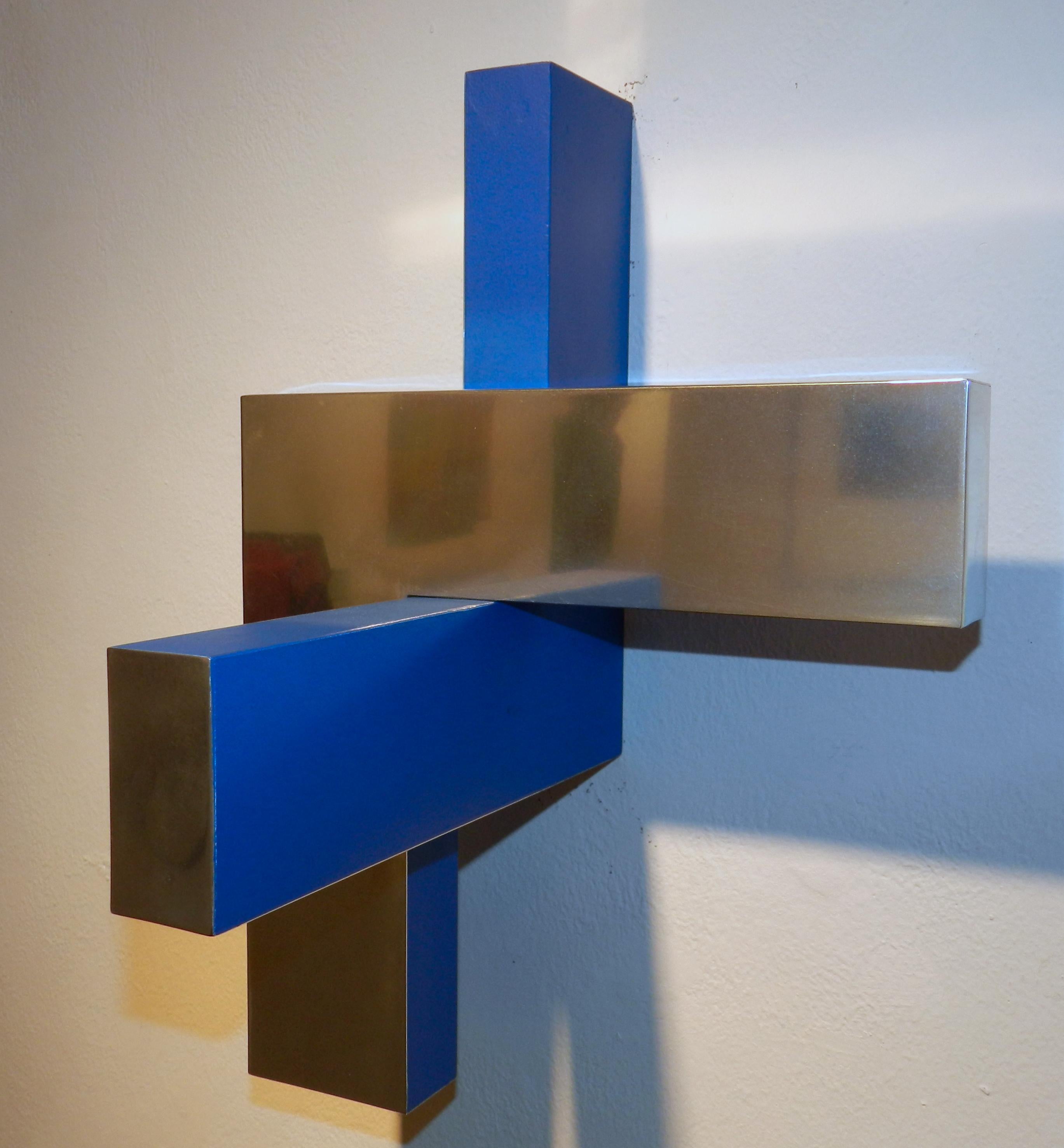 Arno Kortschot Abstract Sculpture - Together Blue