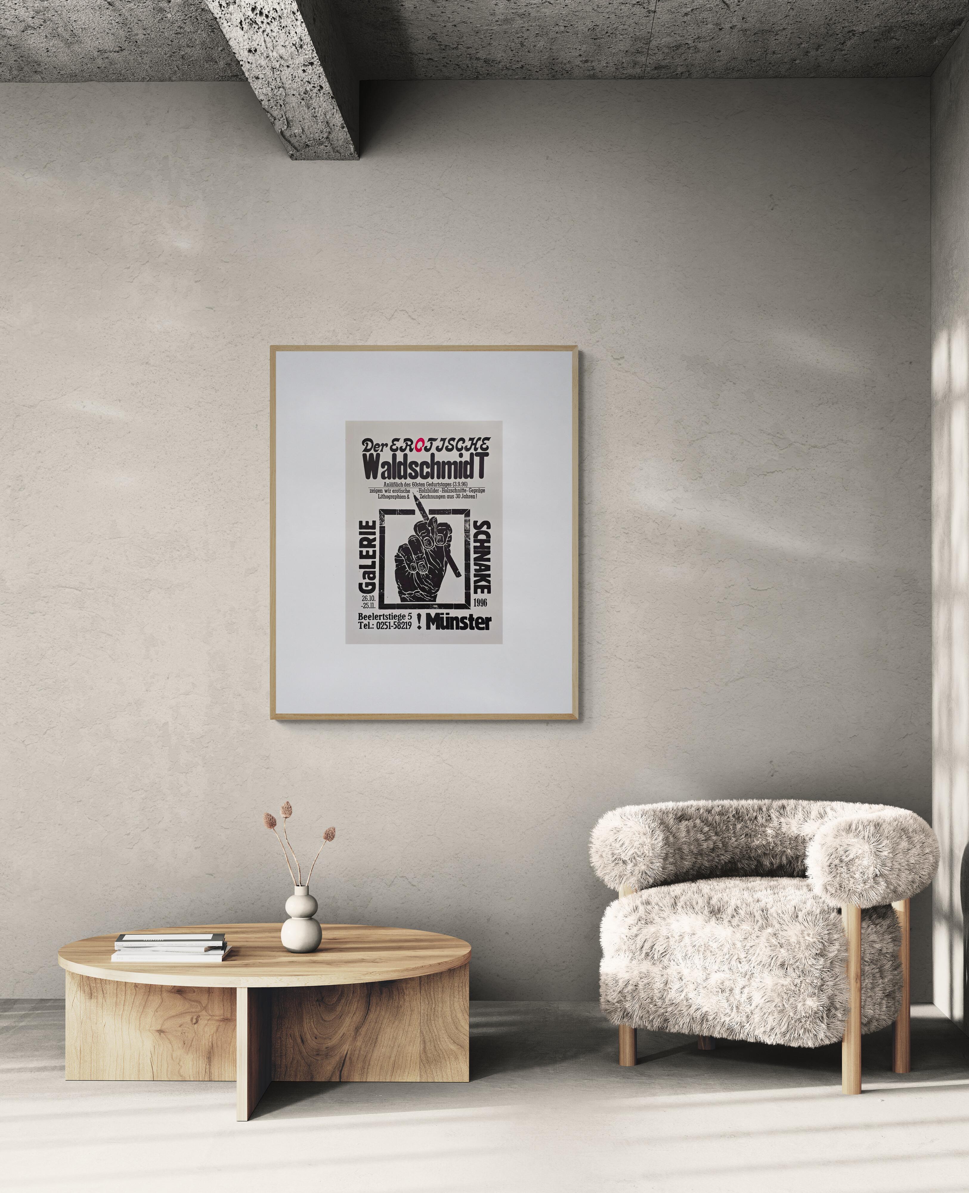 Der erotische Waldschmidt (Printmaking, Monochrome Art) en venta 1