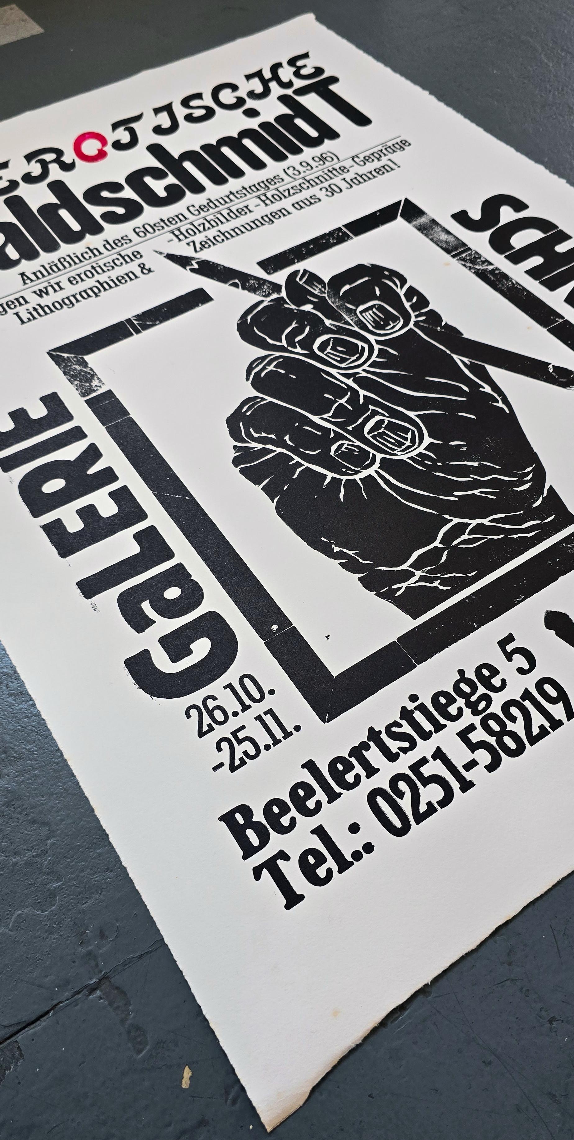 Der erotische Waldschmidt (Printmaking, Monochrome Art) en venta 6