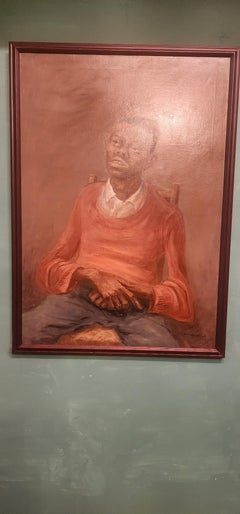 African American Sitting Portrait