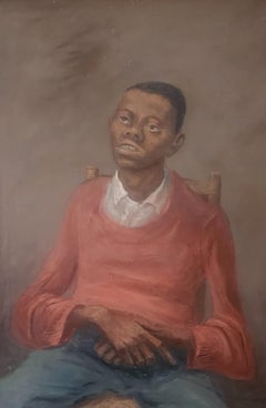 African American Sitting Portrait 